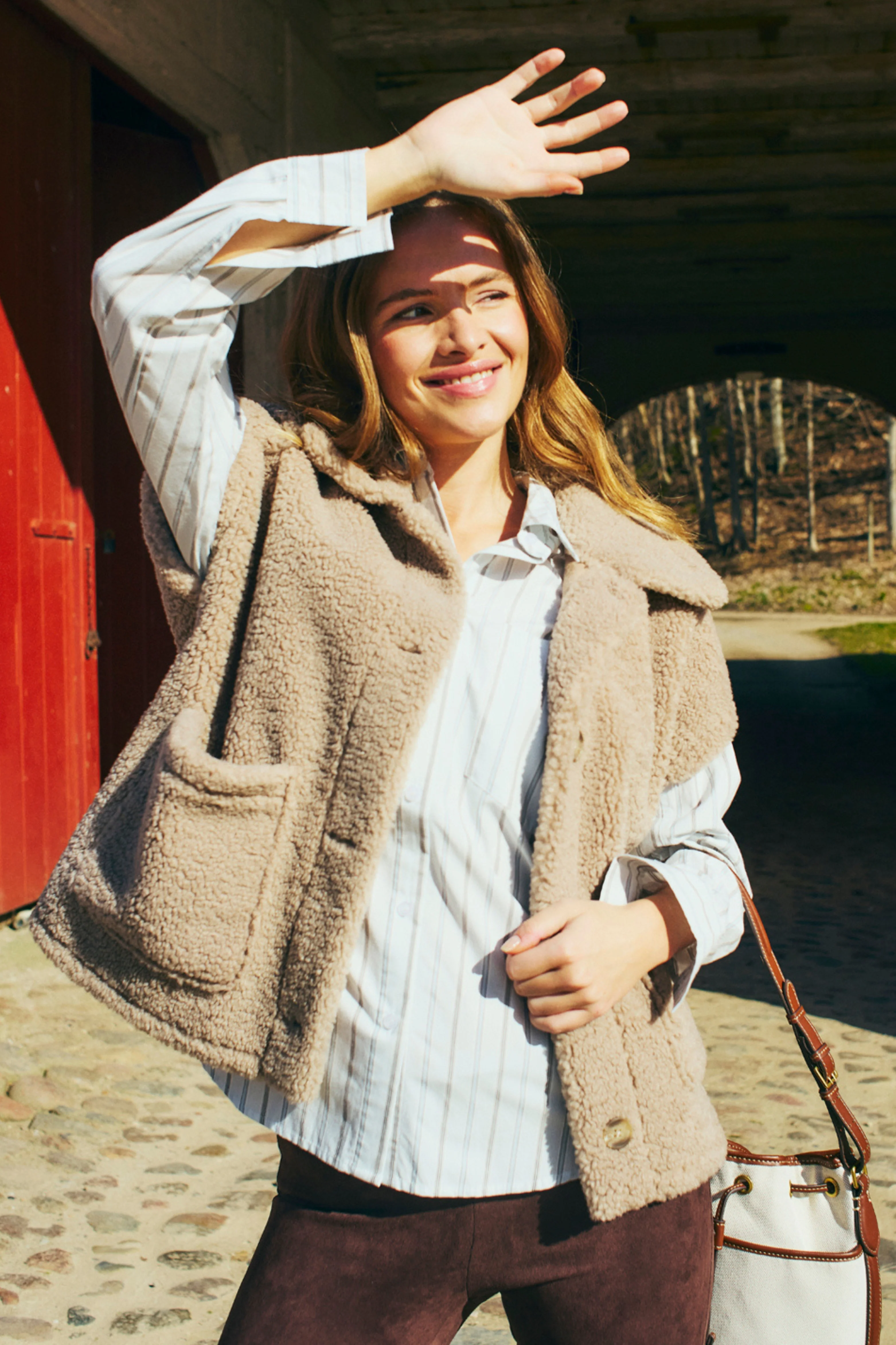 Jacket Fqlamby Simply Taupe 206965 - Image 3
