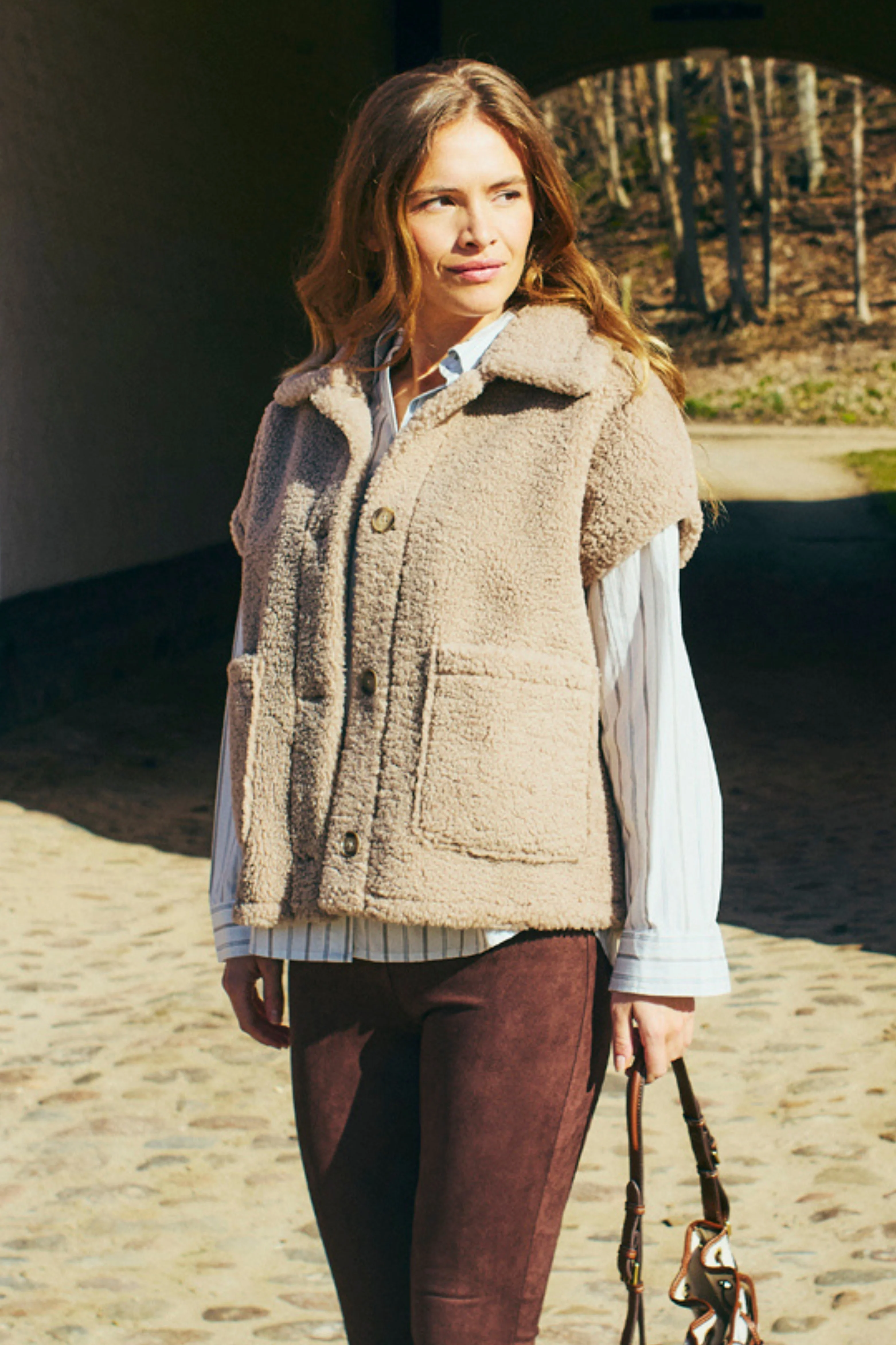 Jacket Fqlamby Simply Taupe 206965 - Image 4