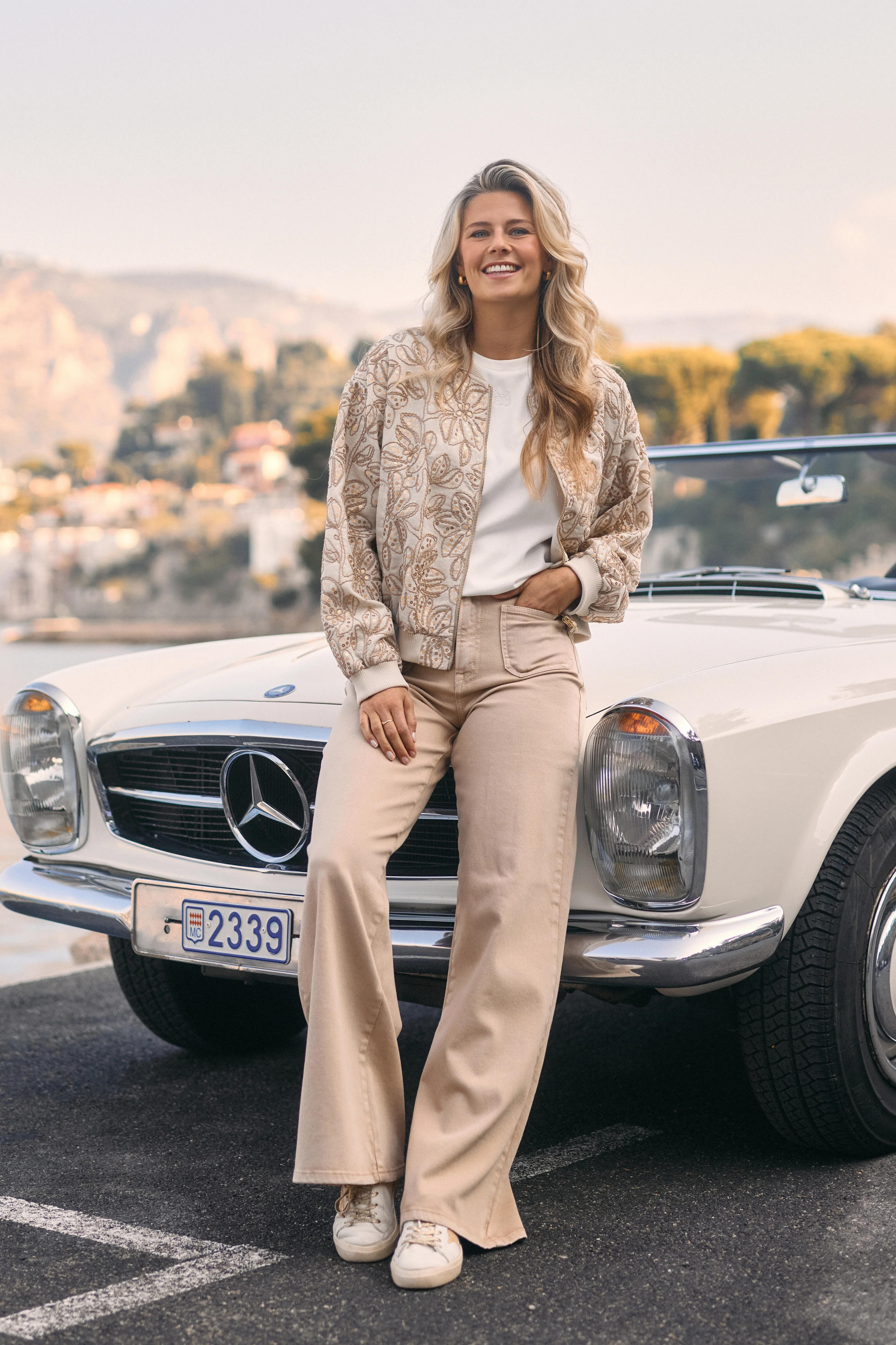 Jacket Ginny Paillet Sand NKS13083 - Image 4