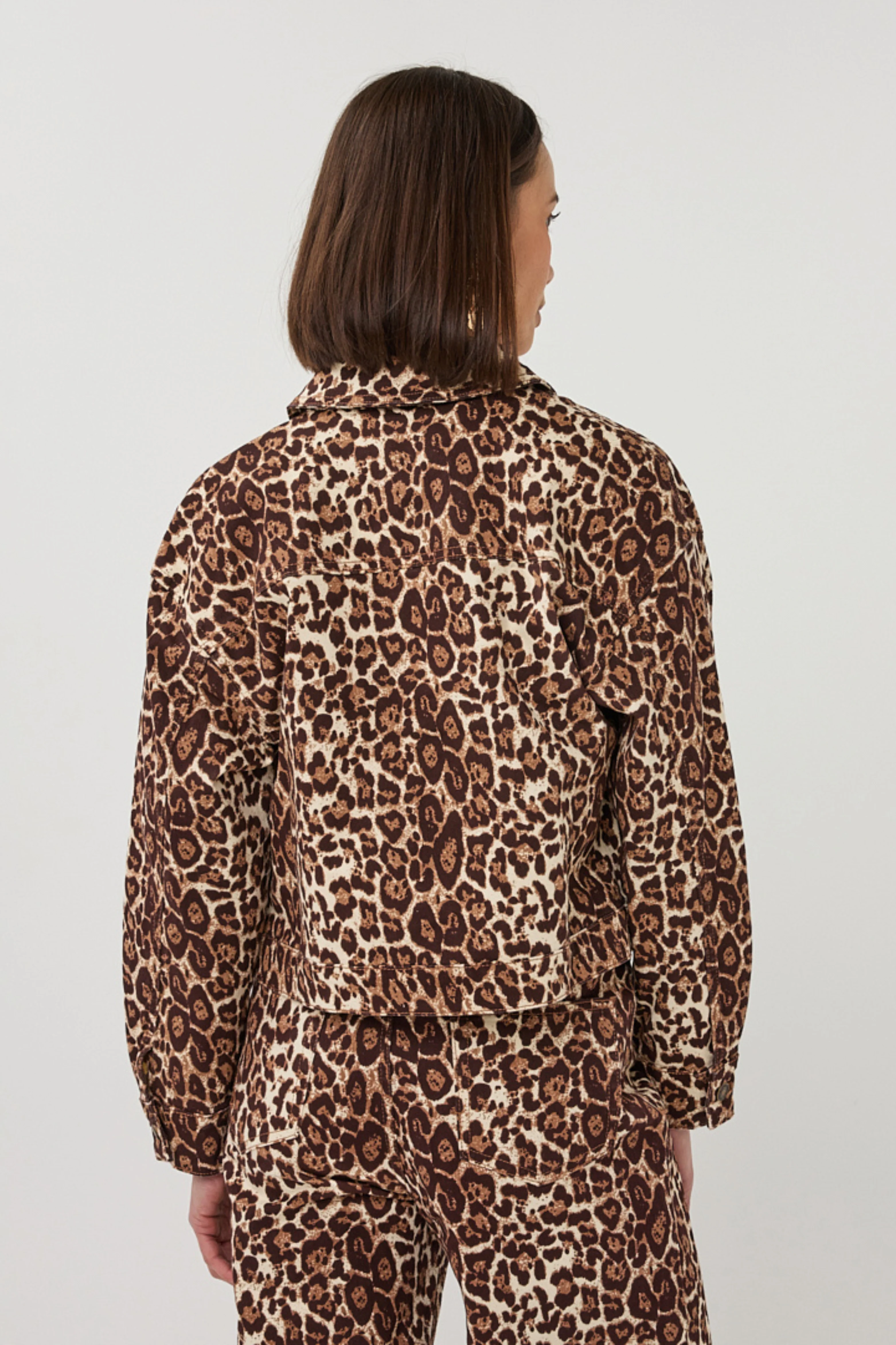 Jacket Jeans Scarlet Leopard Print SP26.12000 - Image 5