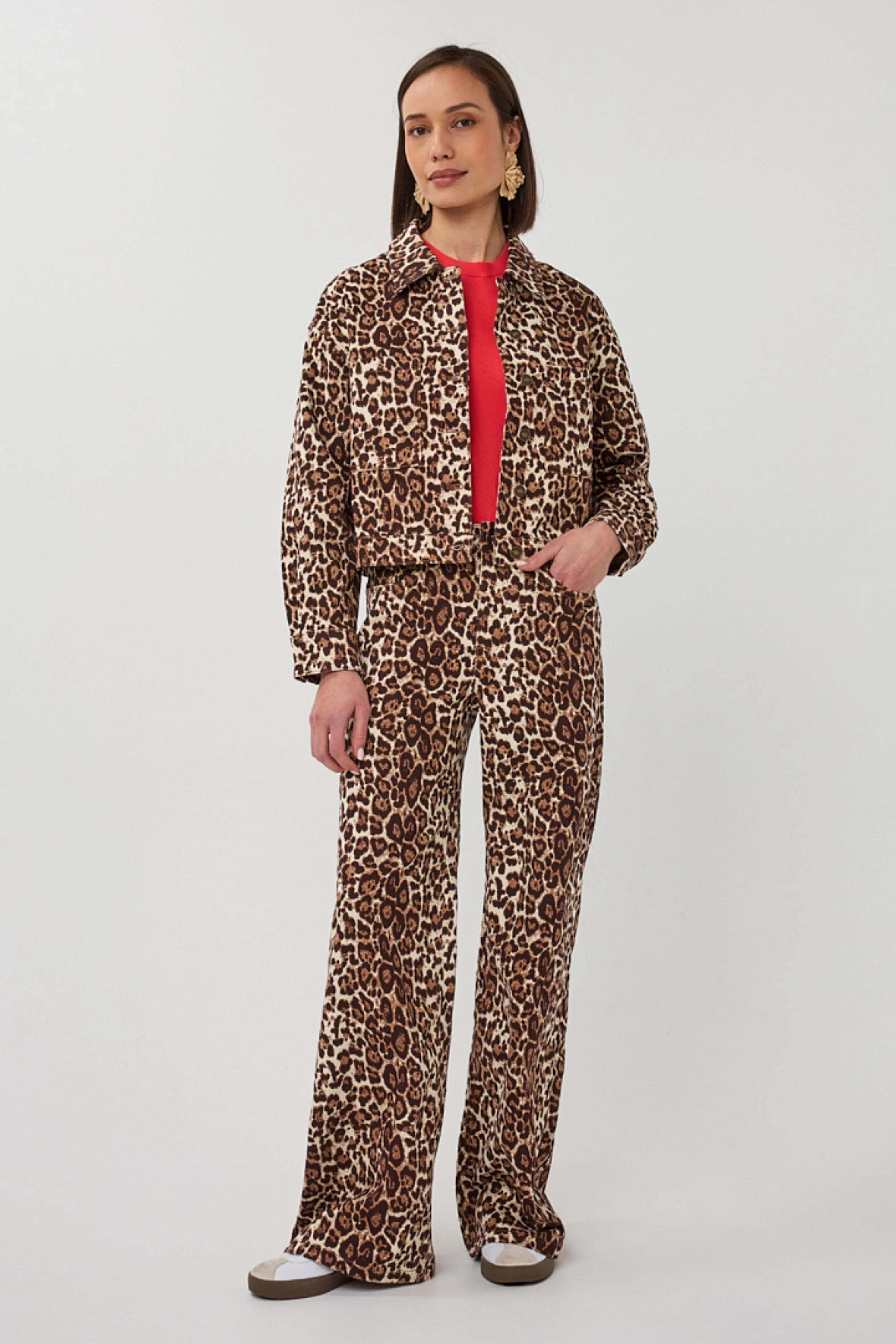 Jacket Jeans Scarlet Leopard Print SP26.12000 - Image 6