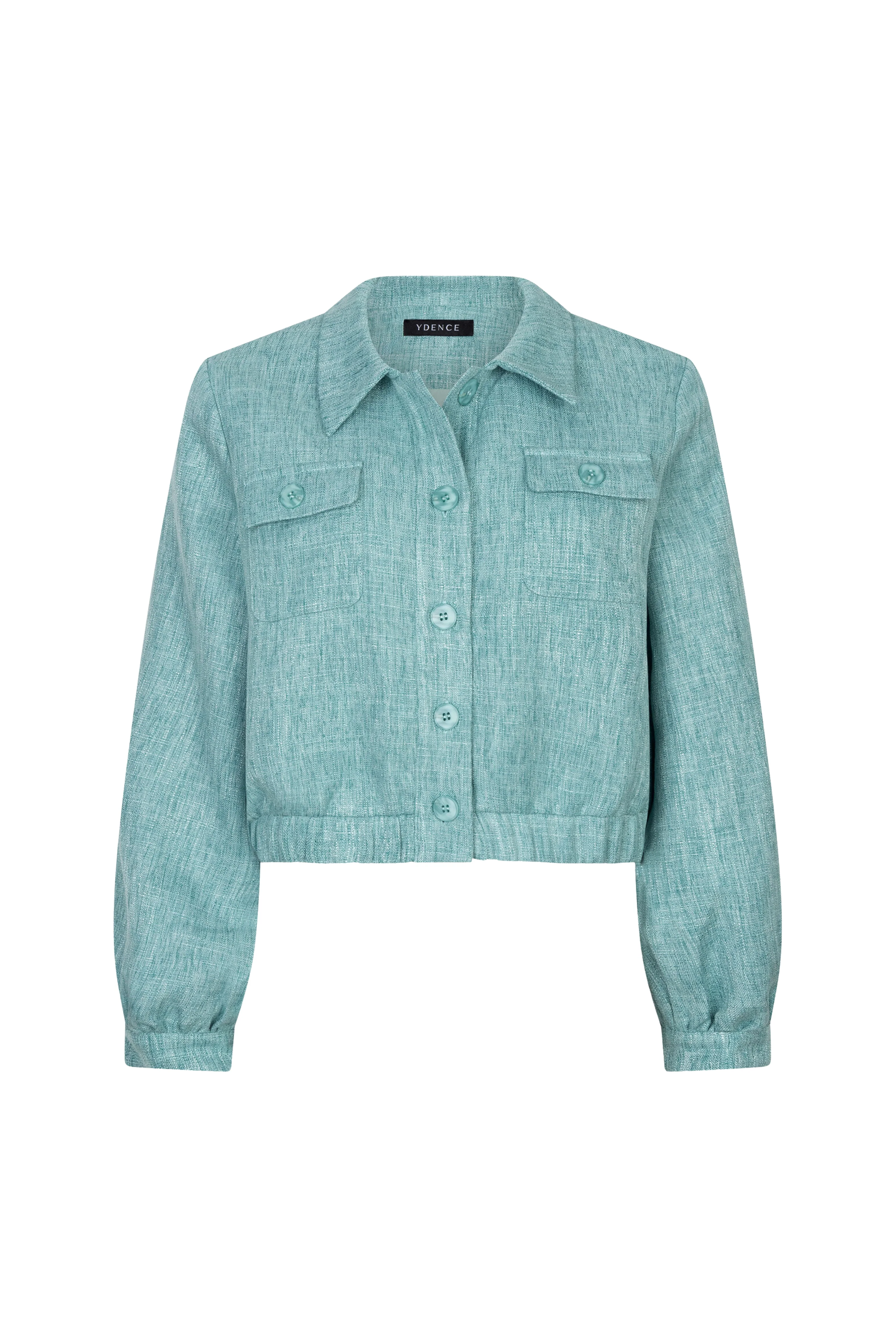 Jacket Jinte Turquoise Melange - Image 4