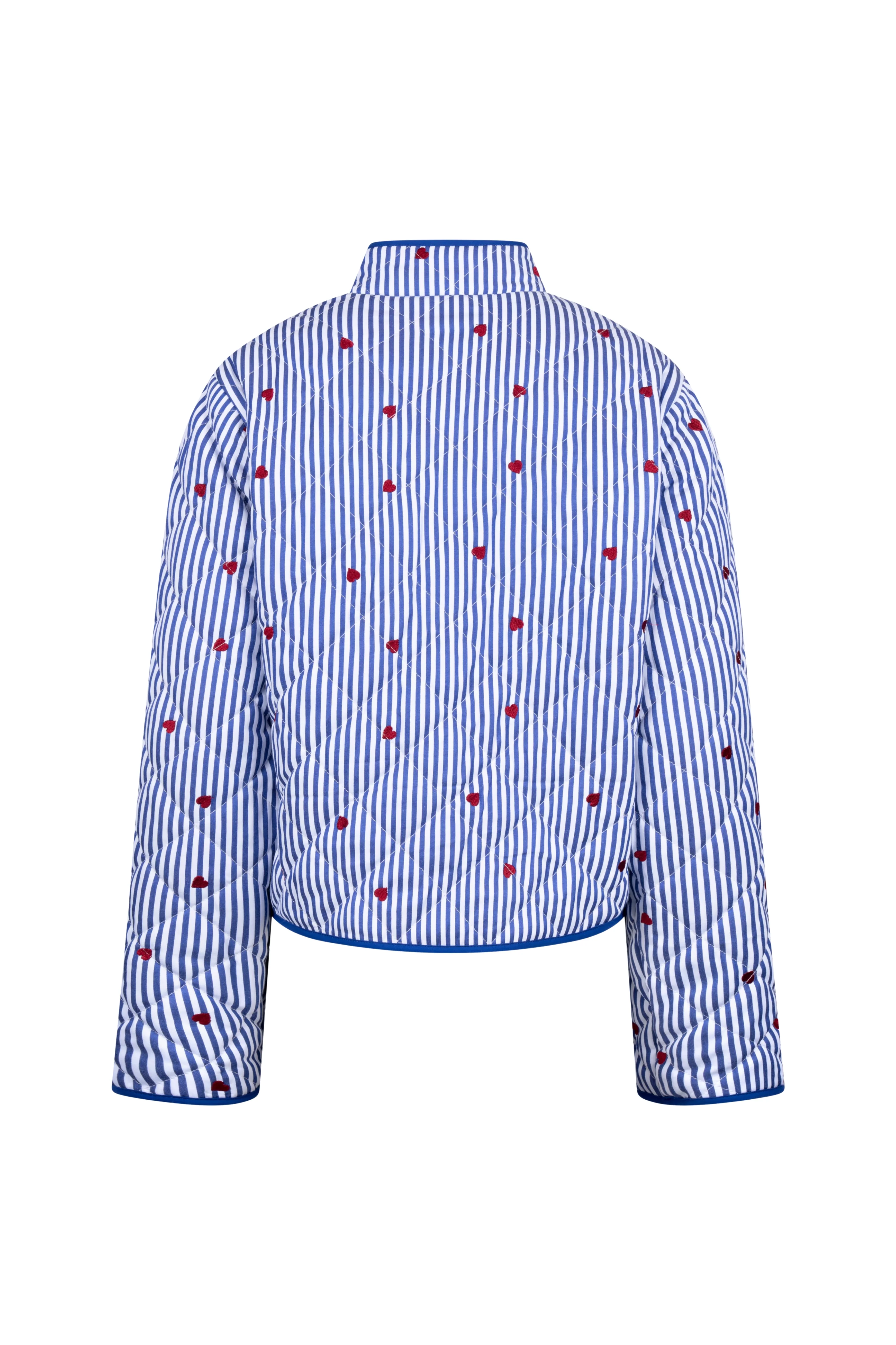 Jacket June Offwhite Navy NKS13053 - Image 4