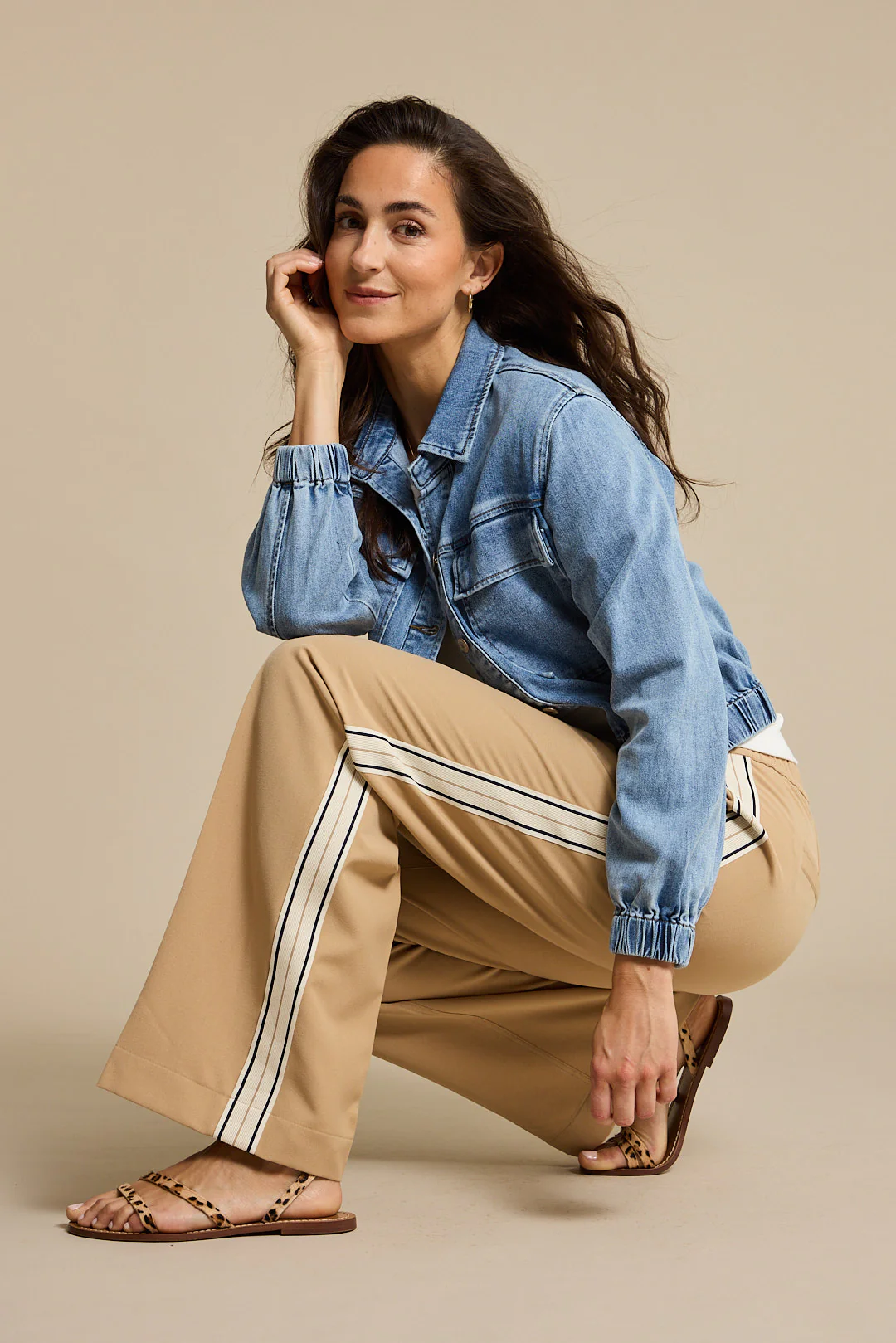 Jacket Juno Denim Light Stone SRB4868 - Image 3