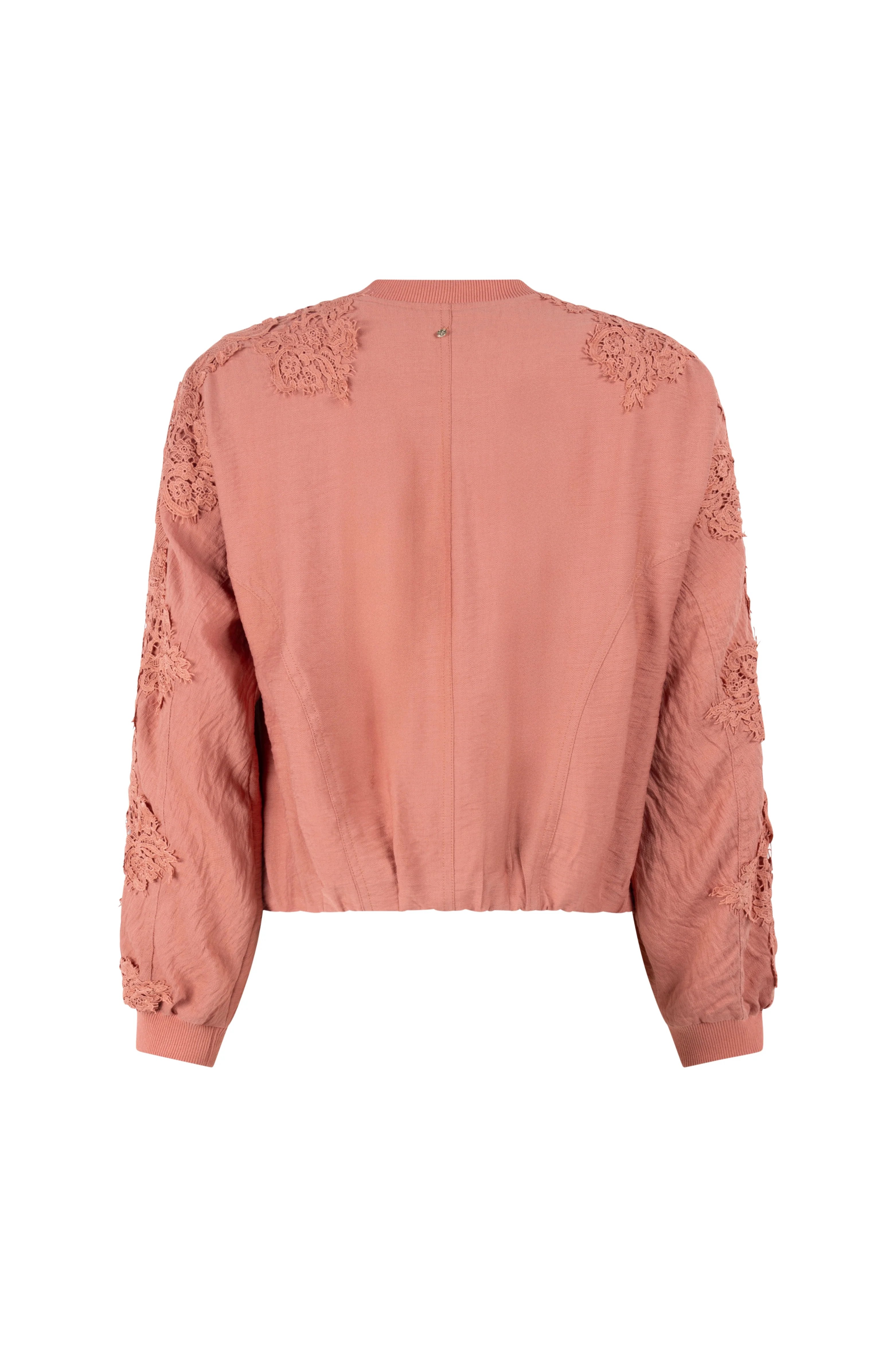 Jacket Lace Detailed Dusty Rose C04-20-801 3 - Image 10