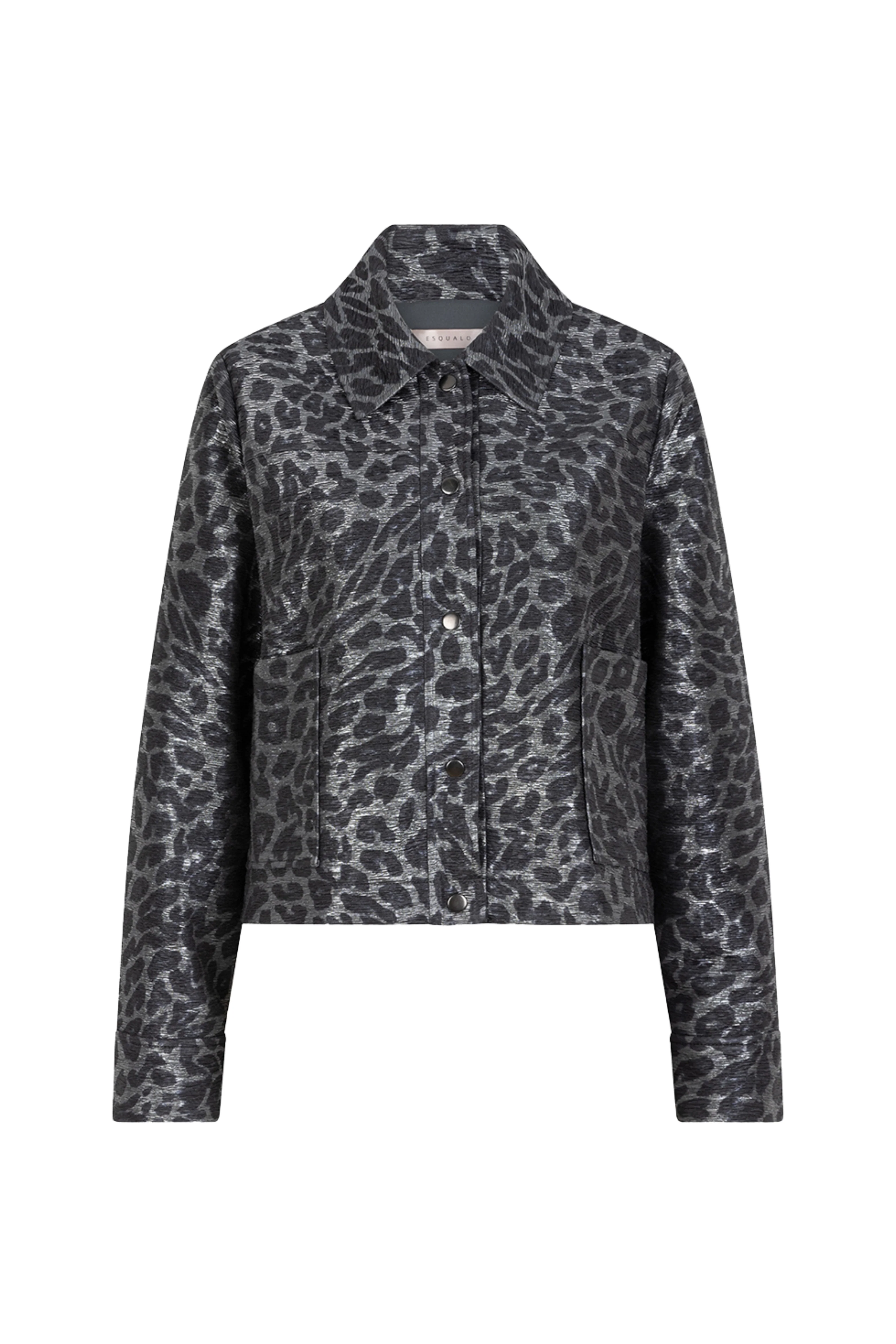 Jacket Leopard Anthracite F25.19513 - Image 4