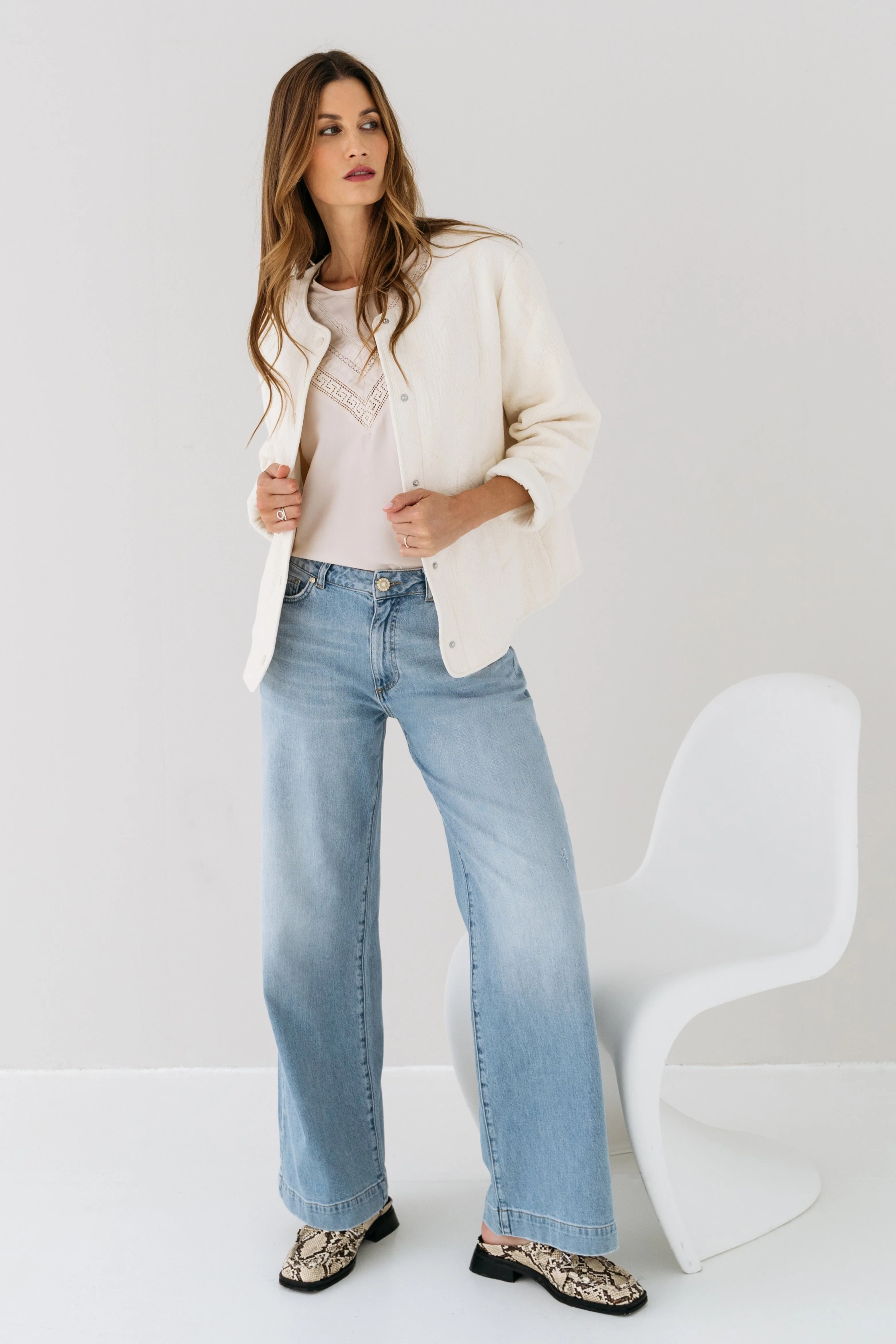 Jacket Manon Coconut Milk - Image 3