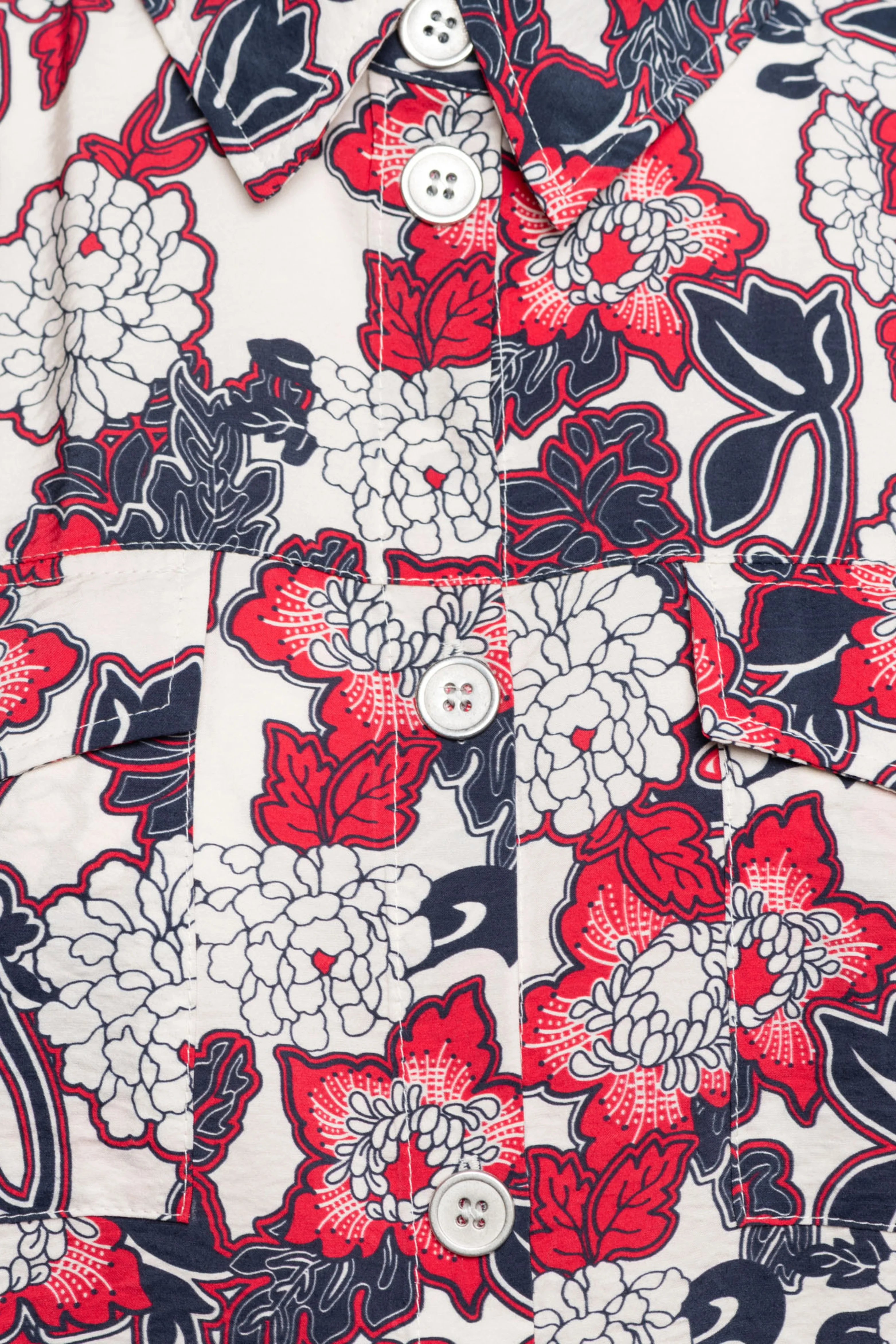 Jacket Margje Flower Red Multi JA152 - Image 5