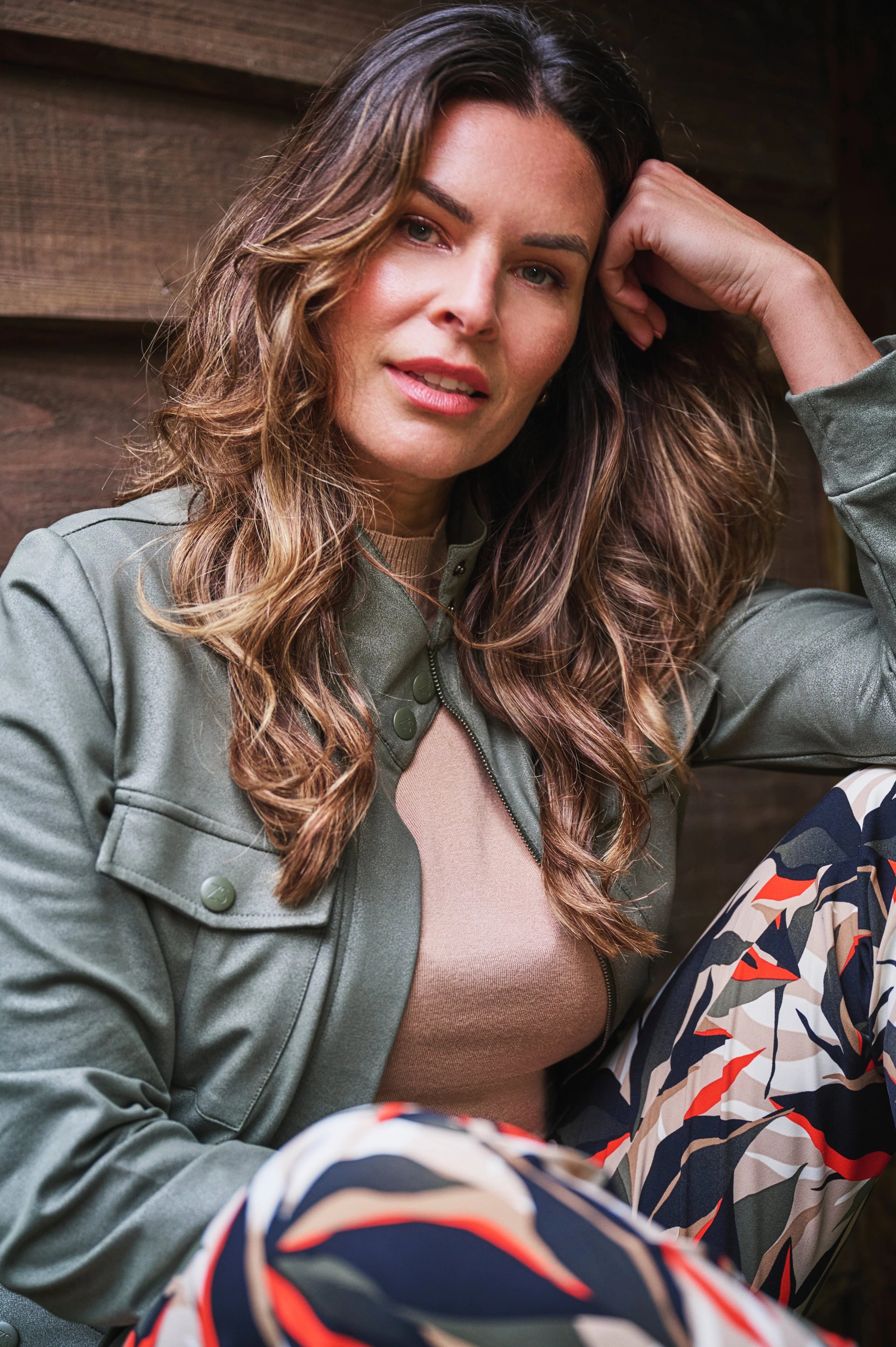 Jacket romy army 244 - Image 3