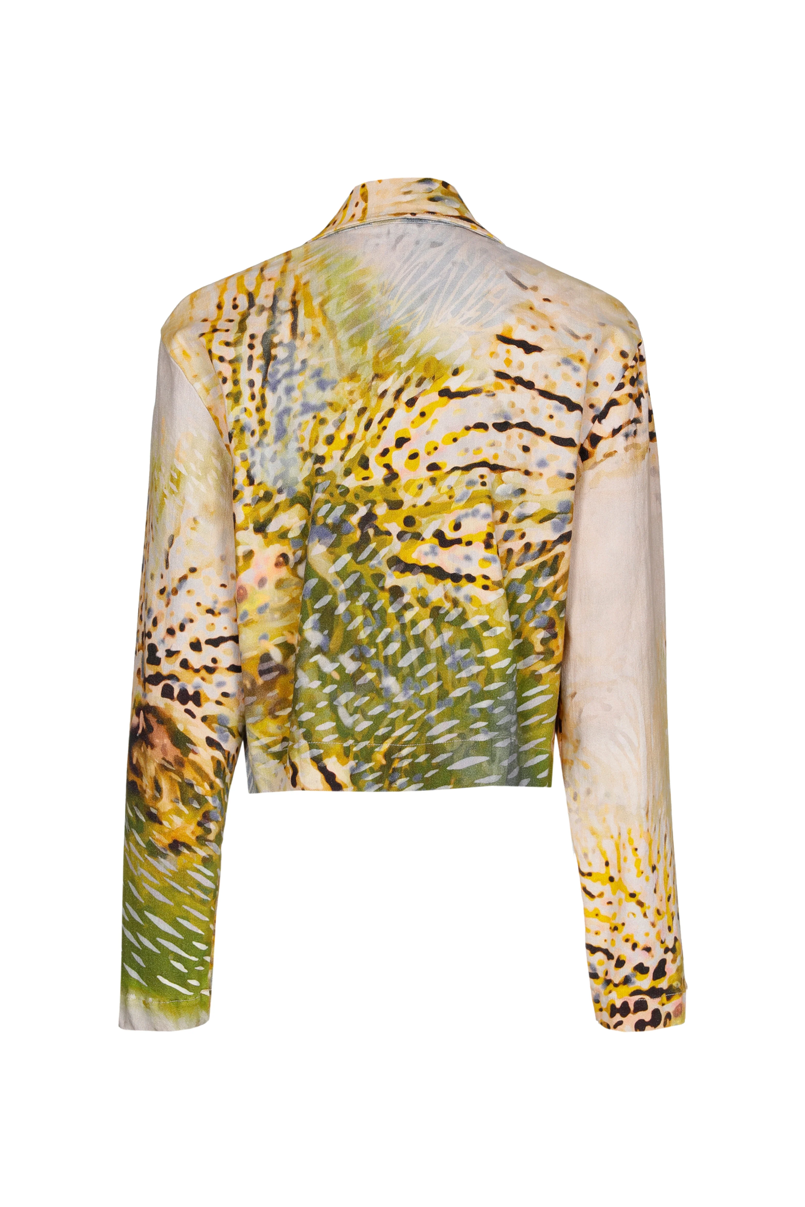Jacket Safari Print Multi Color 1847-69 - Image 4