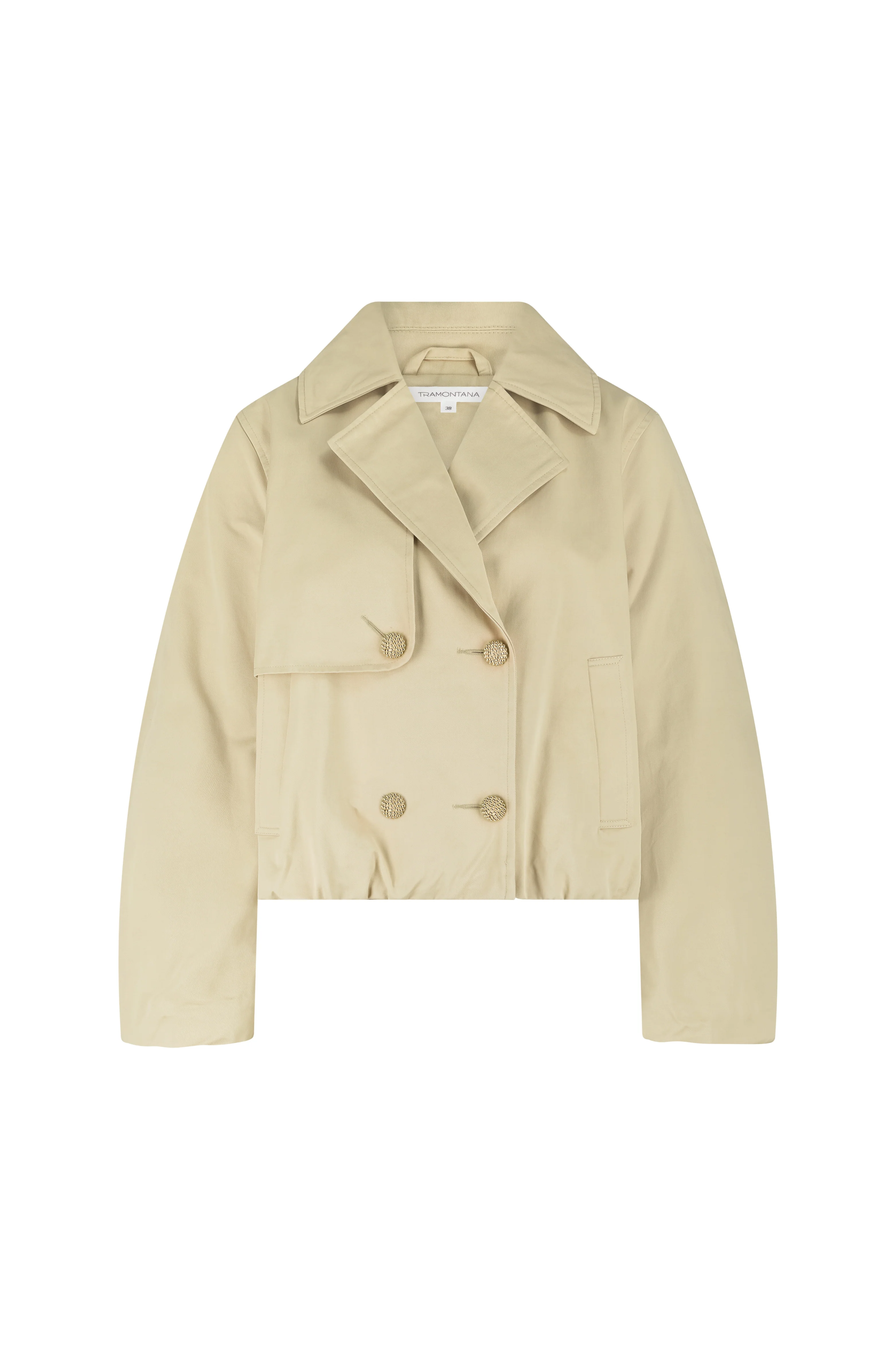Jacket Short Trench Pebble C03-19-802 1 - Image 2