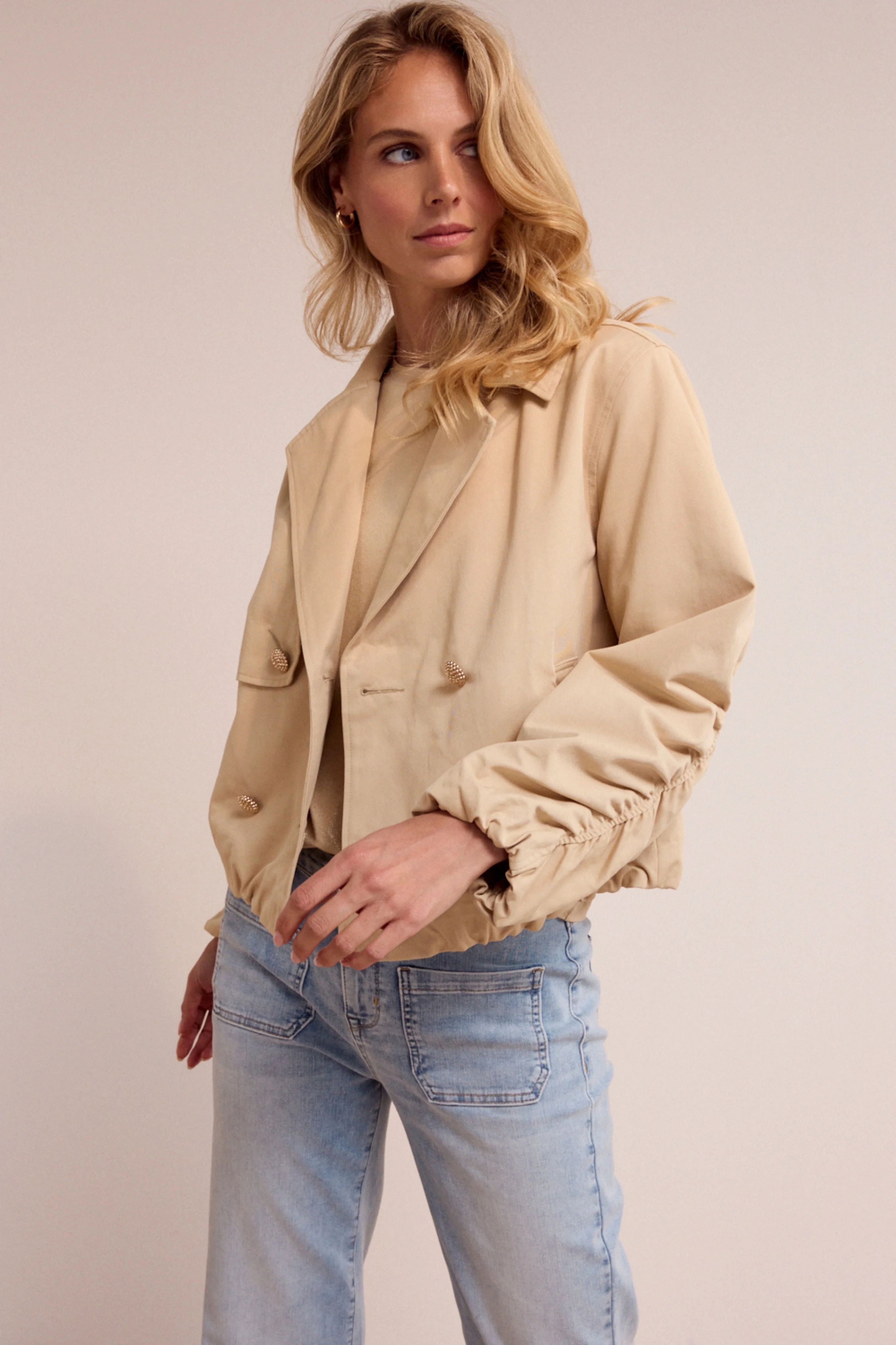 Jacket Short Trench Pebble C03-19-802 1 - Image 6