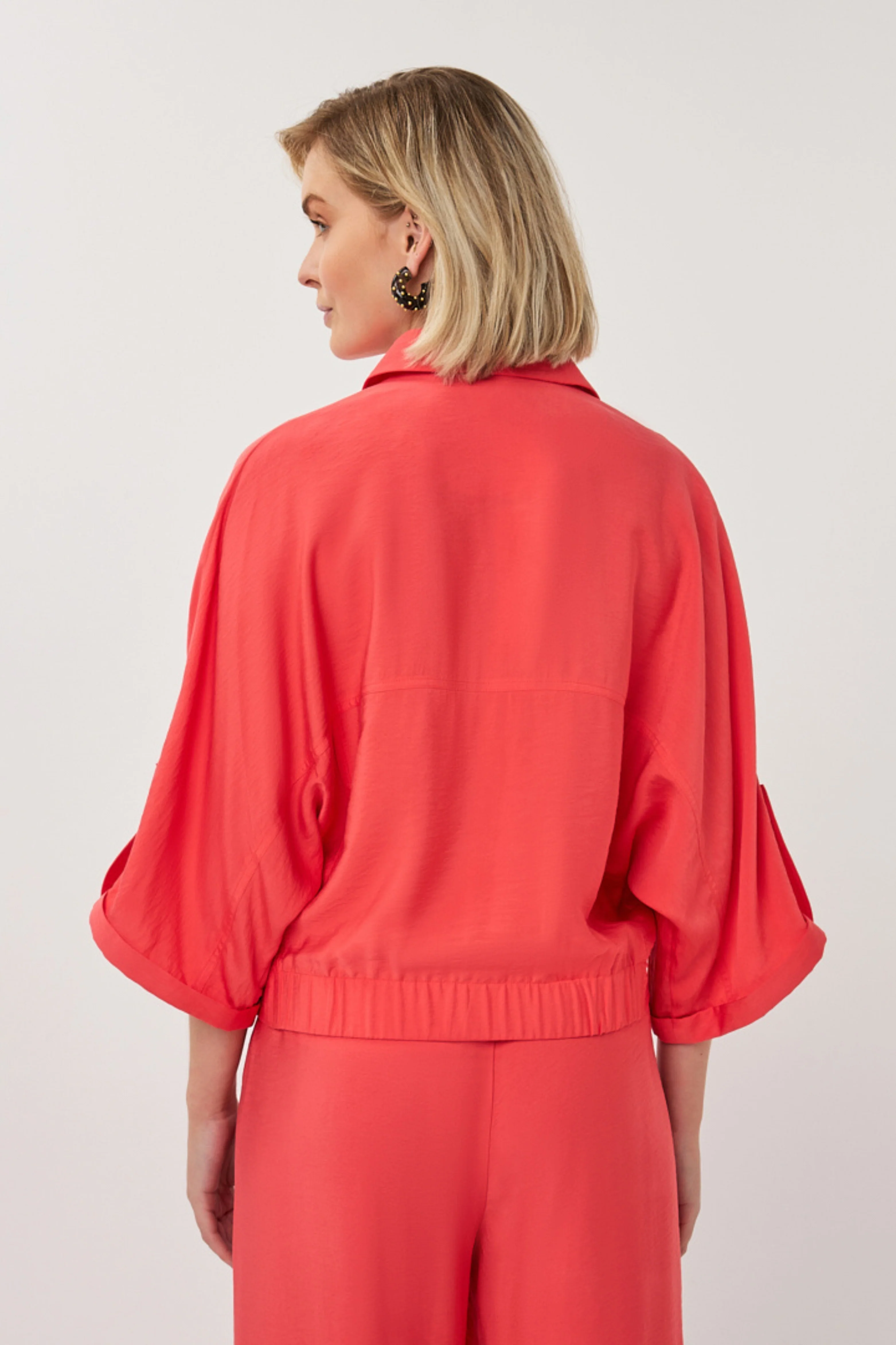 Jacket Slub Chili Red SP26.10032 - Image 6
