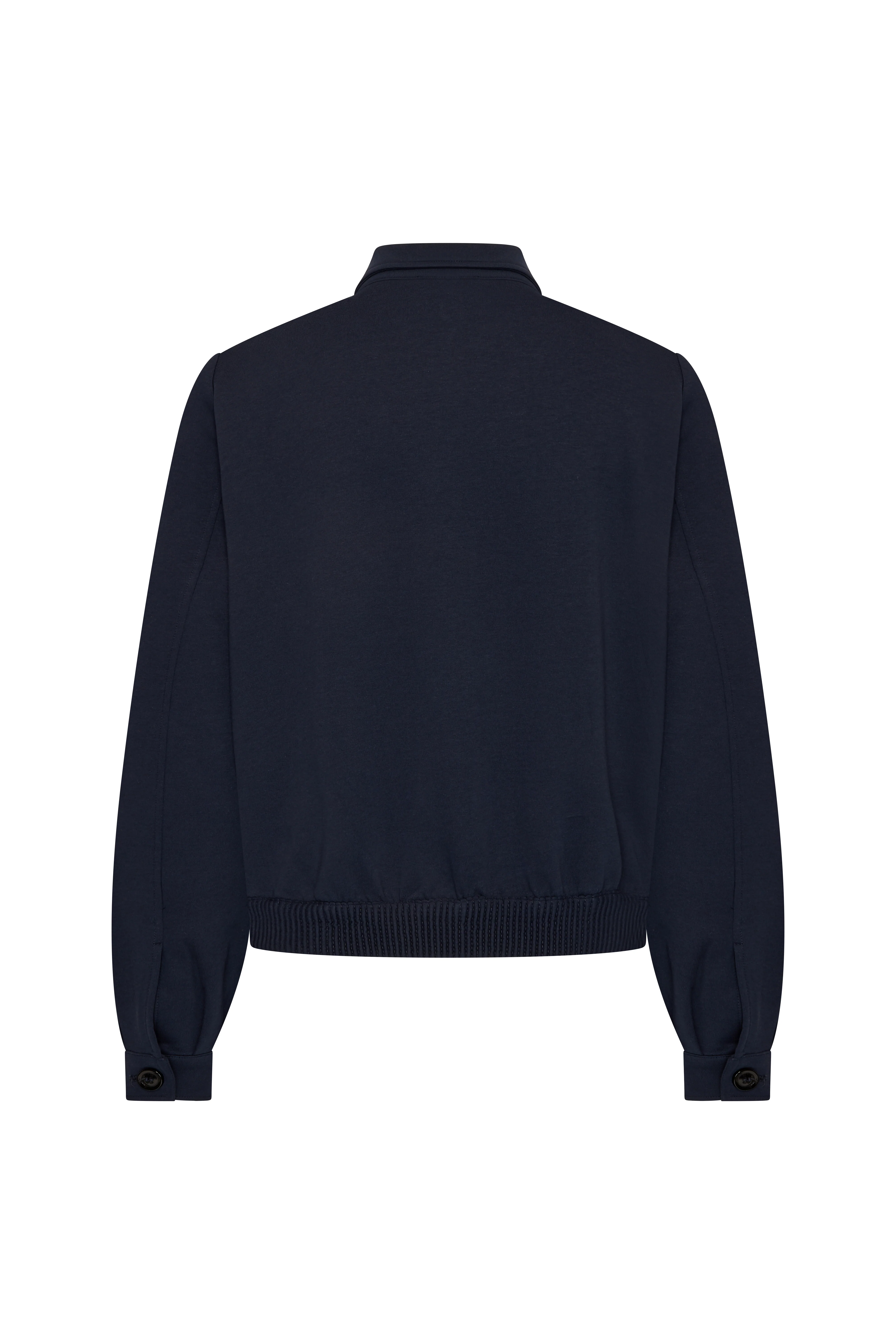 Jacket Sweat Navy 2020022 - Image 4