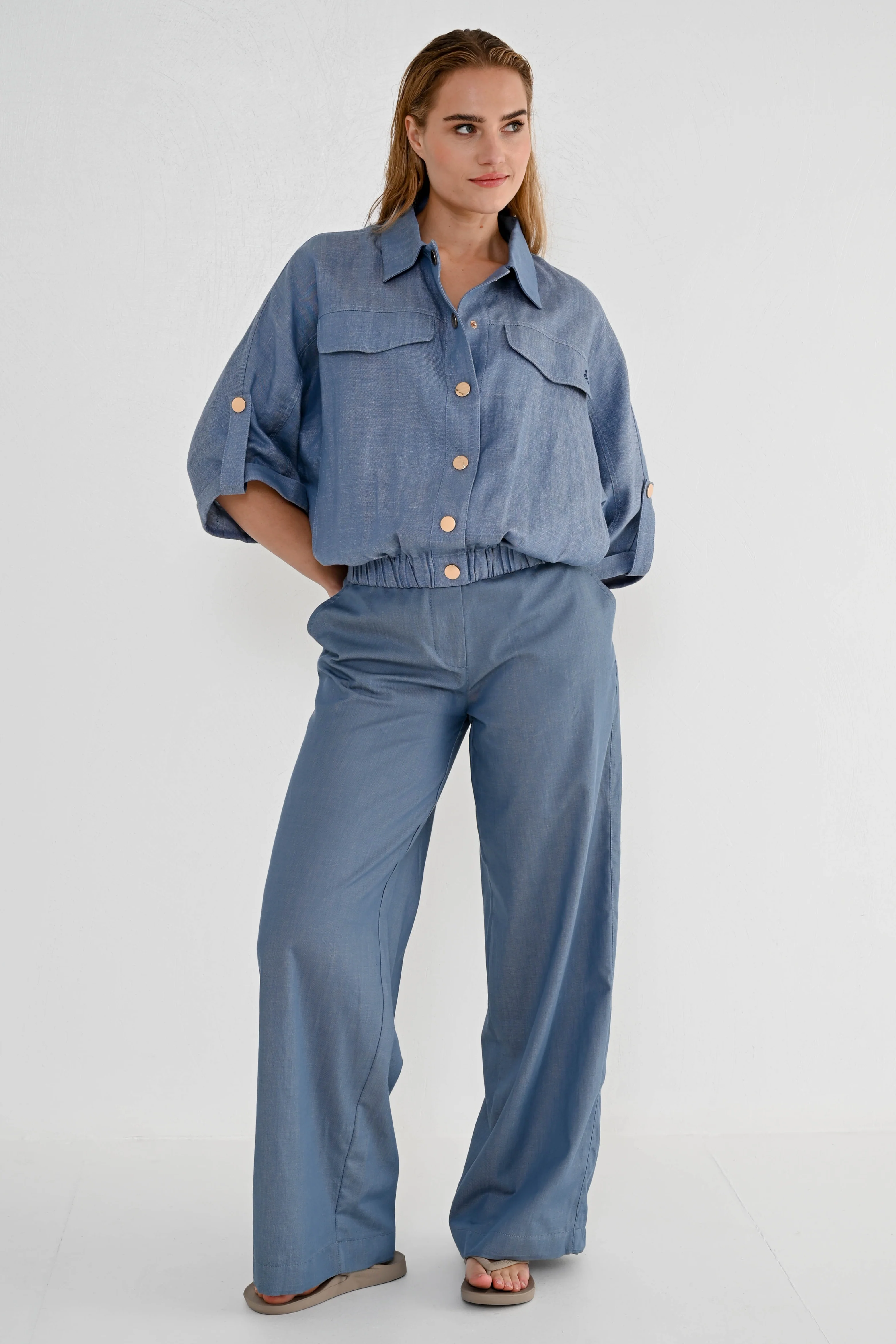 Jacket Tatiana Jeans Blue - Image 3