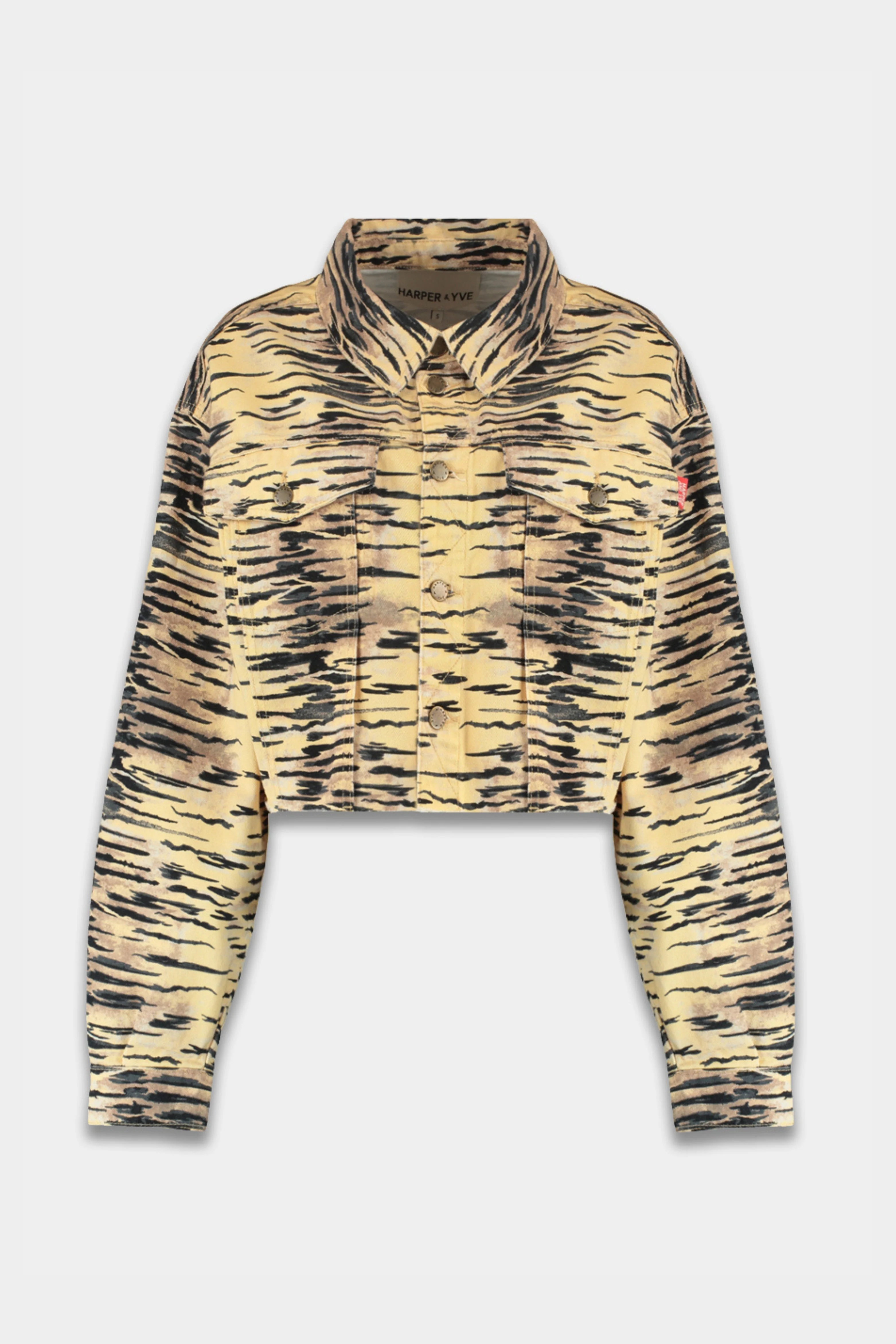 Jacket Willow Trashy Tiger Yellow SS25D200 - Image 3