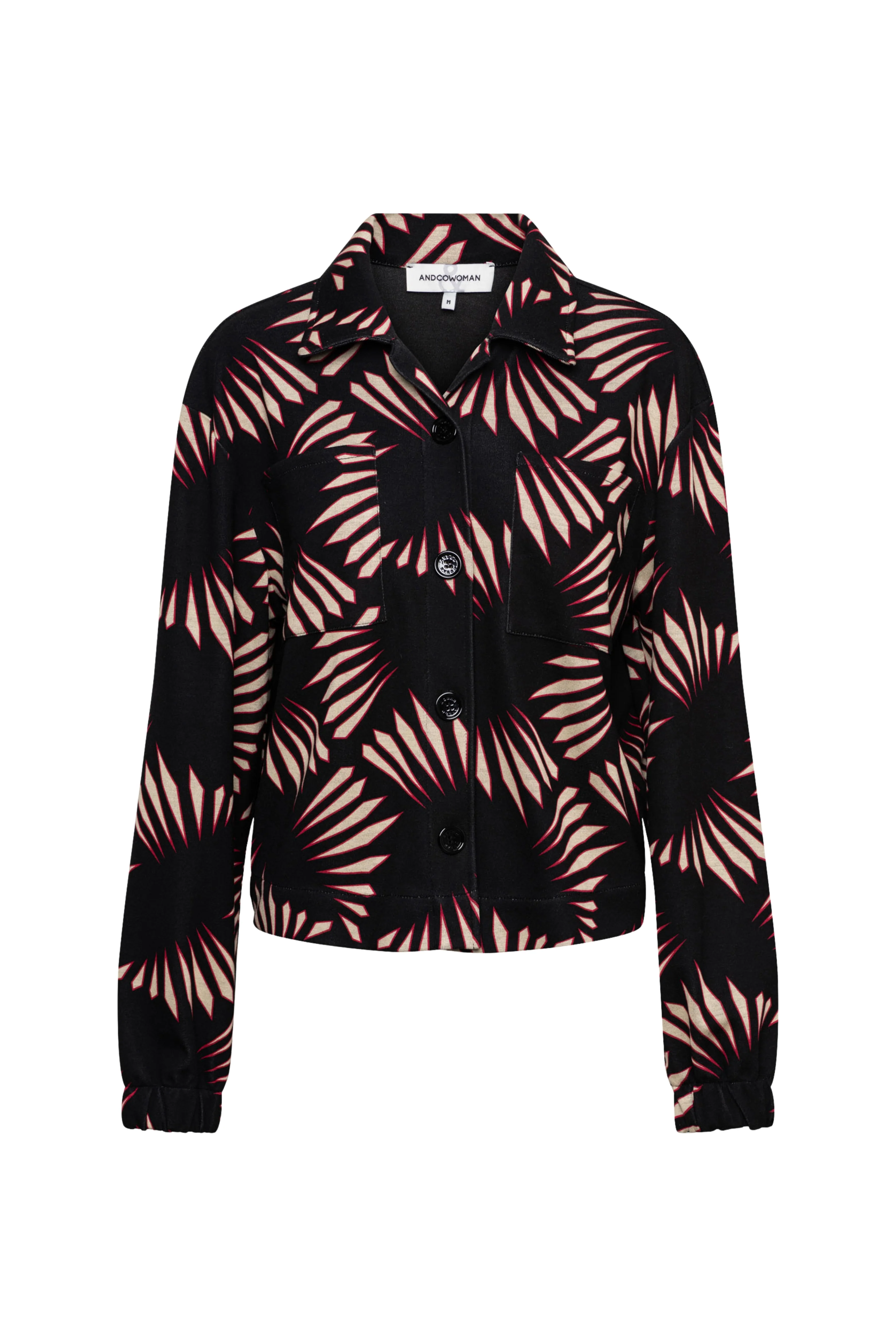 Jacket Ziga Graphic Black Multi JA144 - Image 3