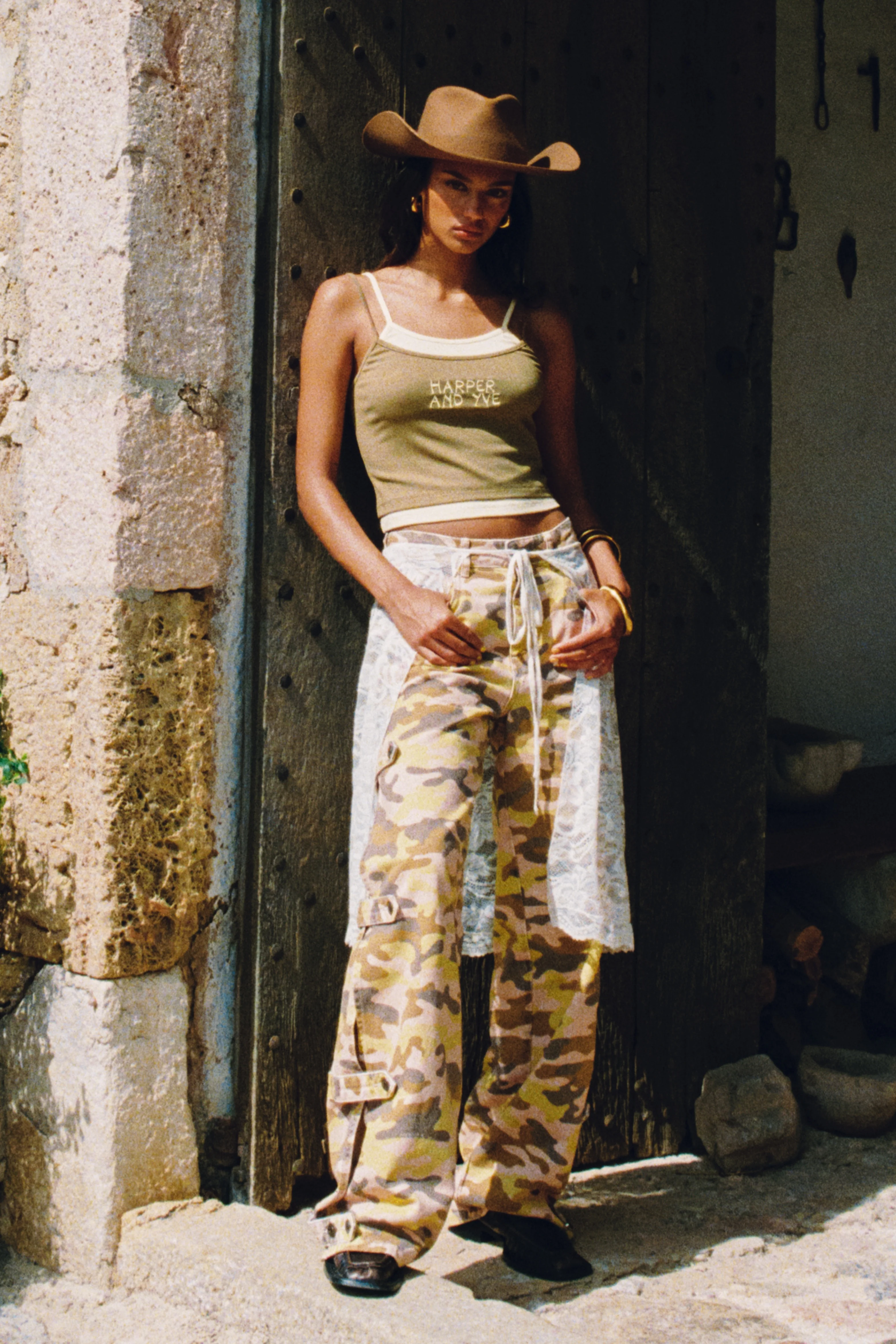 Jeans Bella Green Camo SS6D100 - Image 6