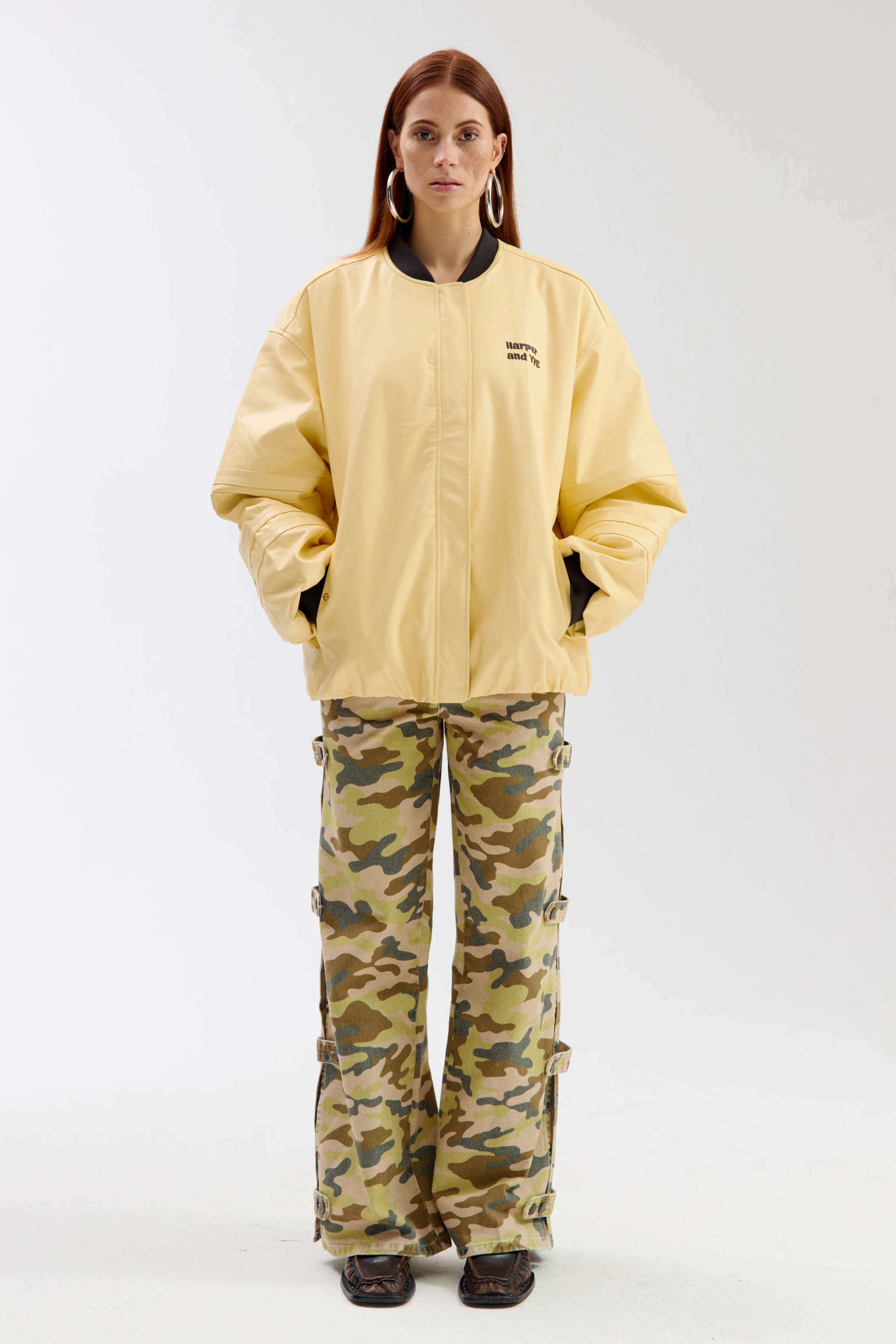 Jeans Bella Green Camo SS6D100 - Image 7
