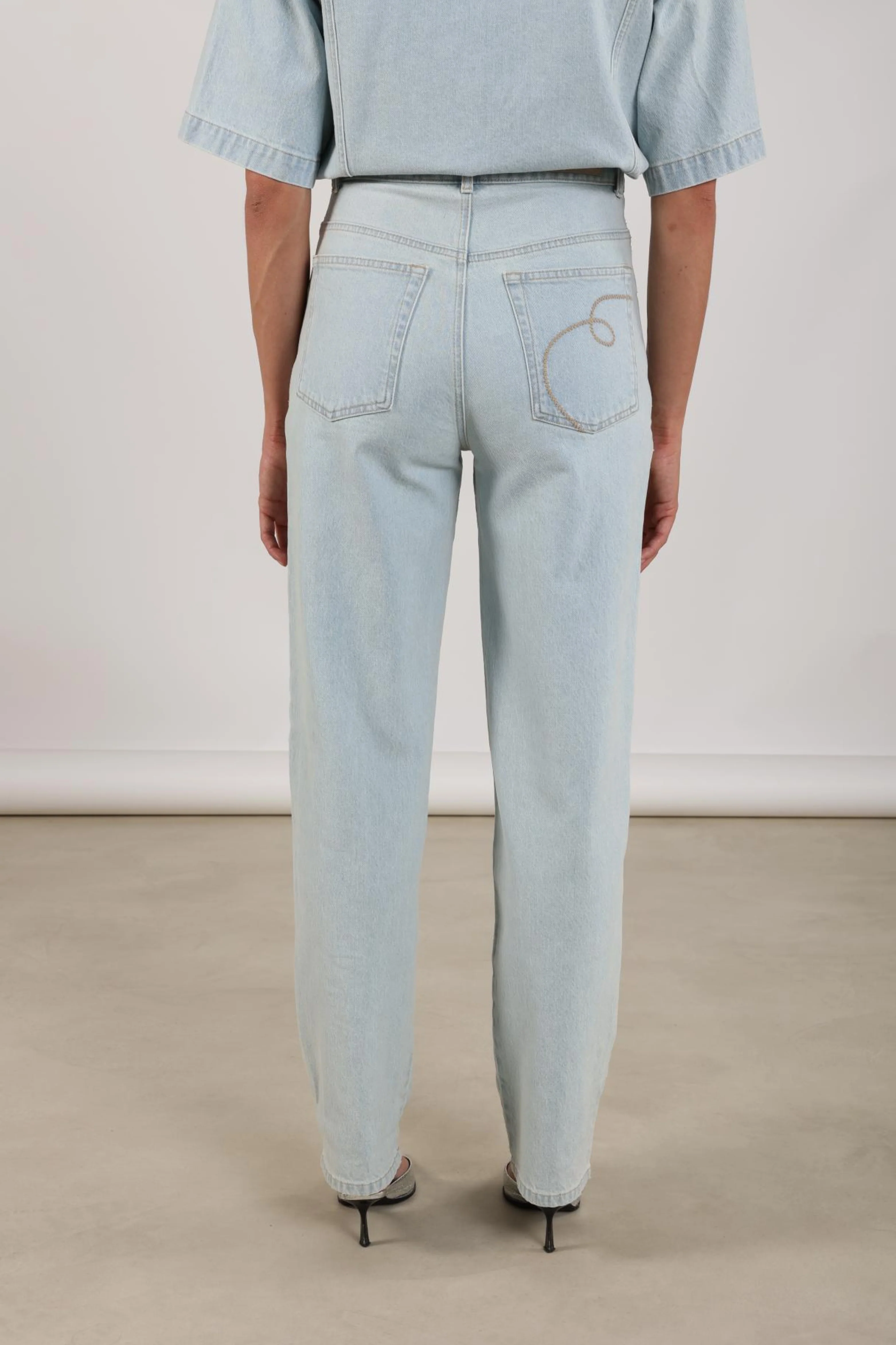 Jeans Blair Bleached Denim NKS09063 - Image 6