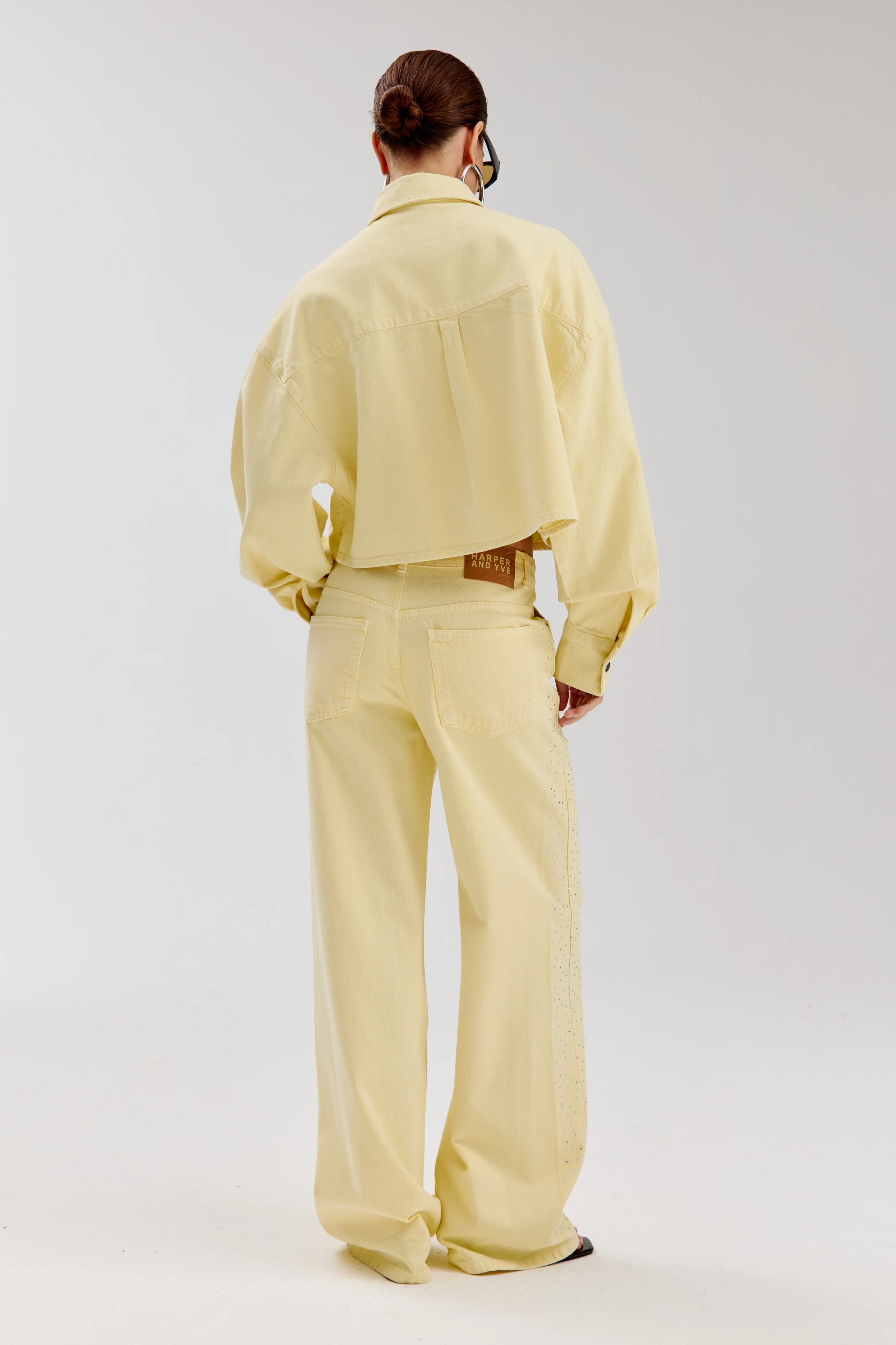 Jeans Mayra Light Yellow SS6D107 - Image 2