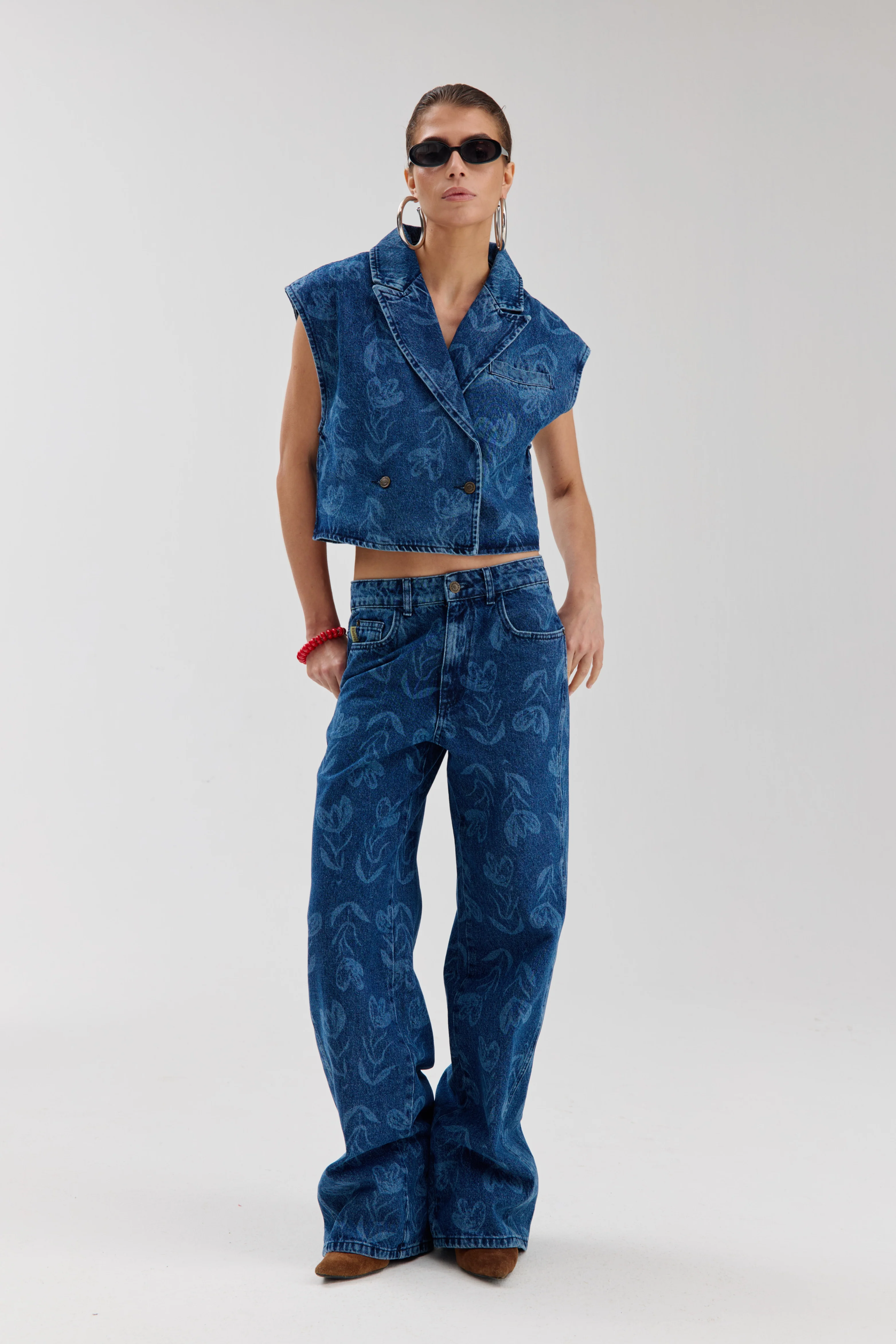 Jeans Mayra Mid Blue SS6D109 - Image 6