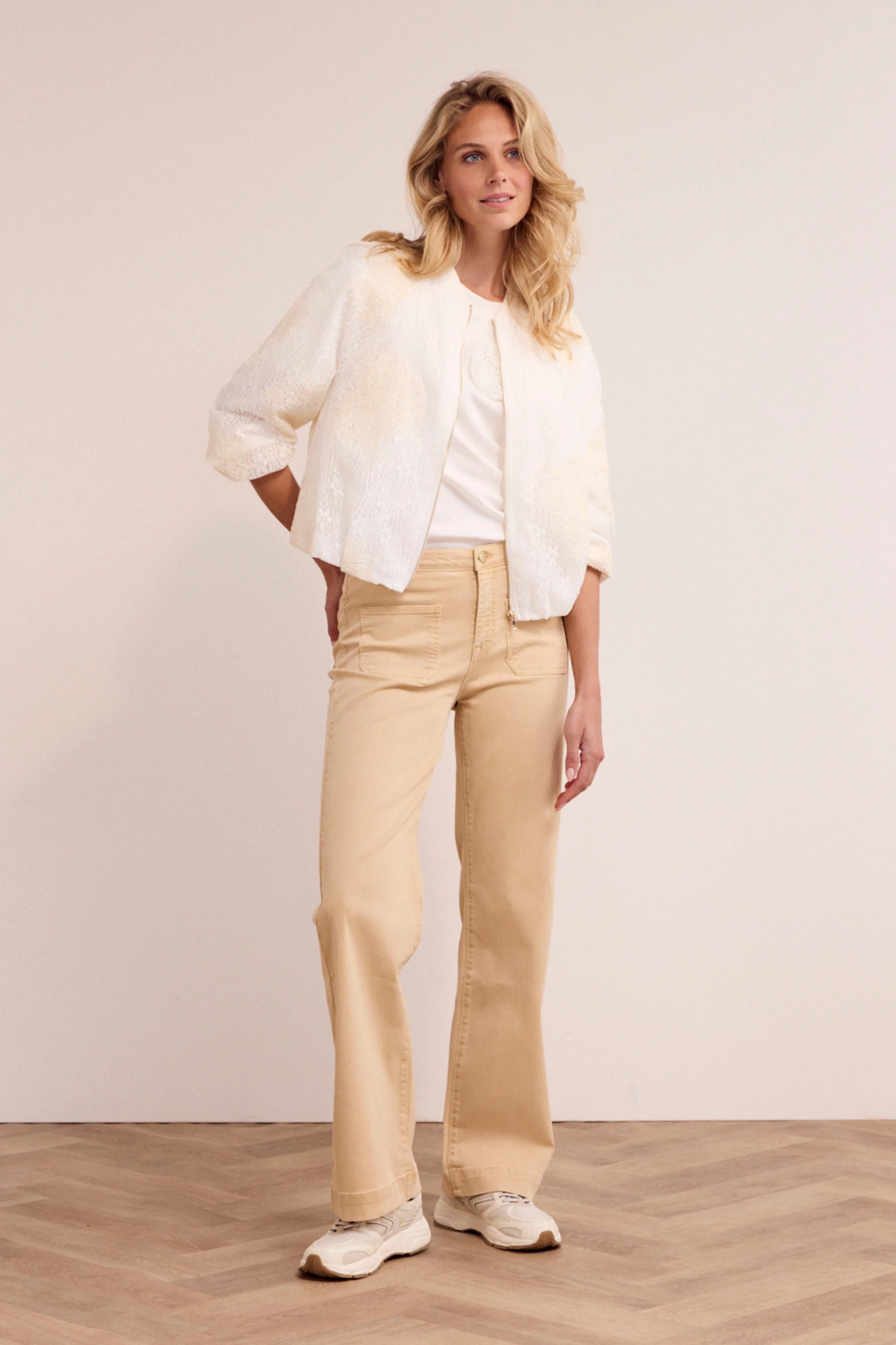 Jeans Straight Denim Pebble B01-19-101 1 - Image 3