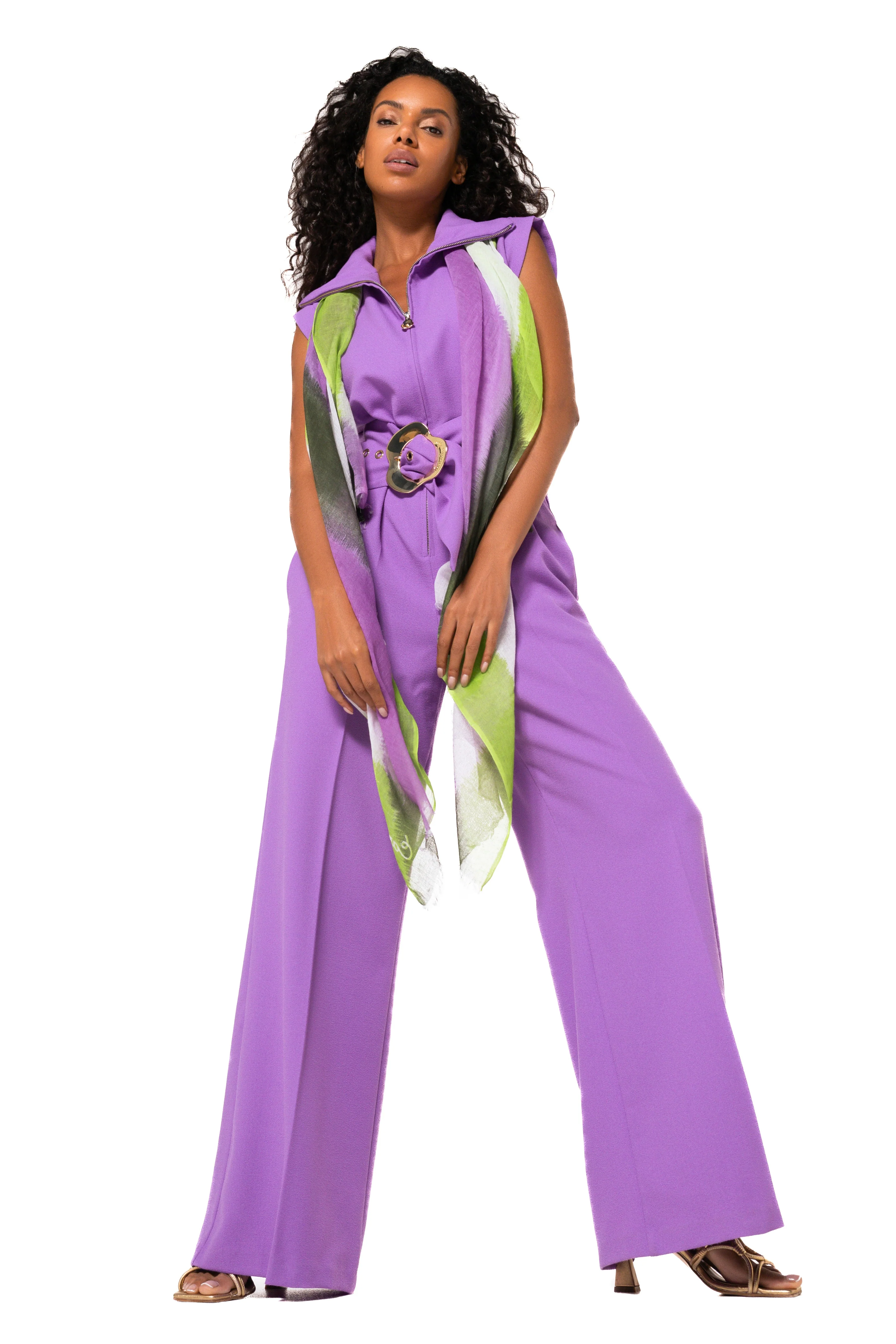 Jumpsuit Lavander 1534-41 - Image 3