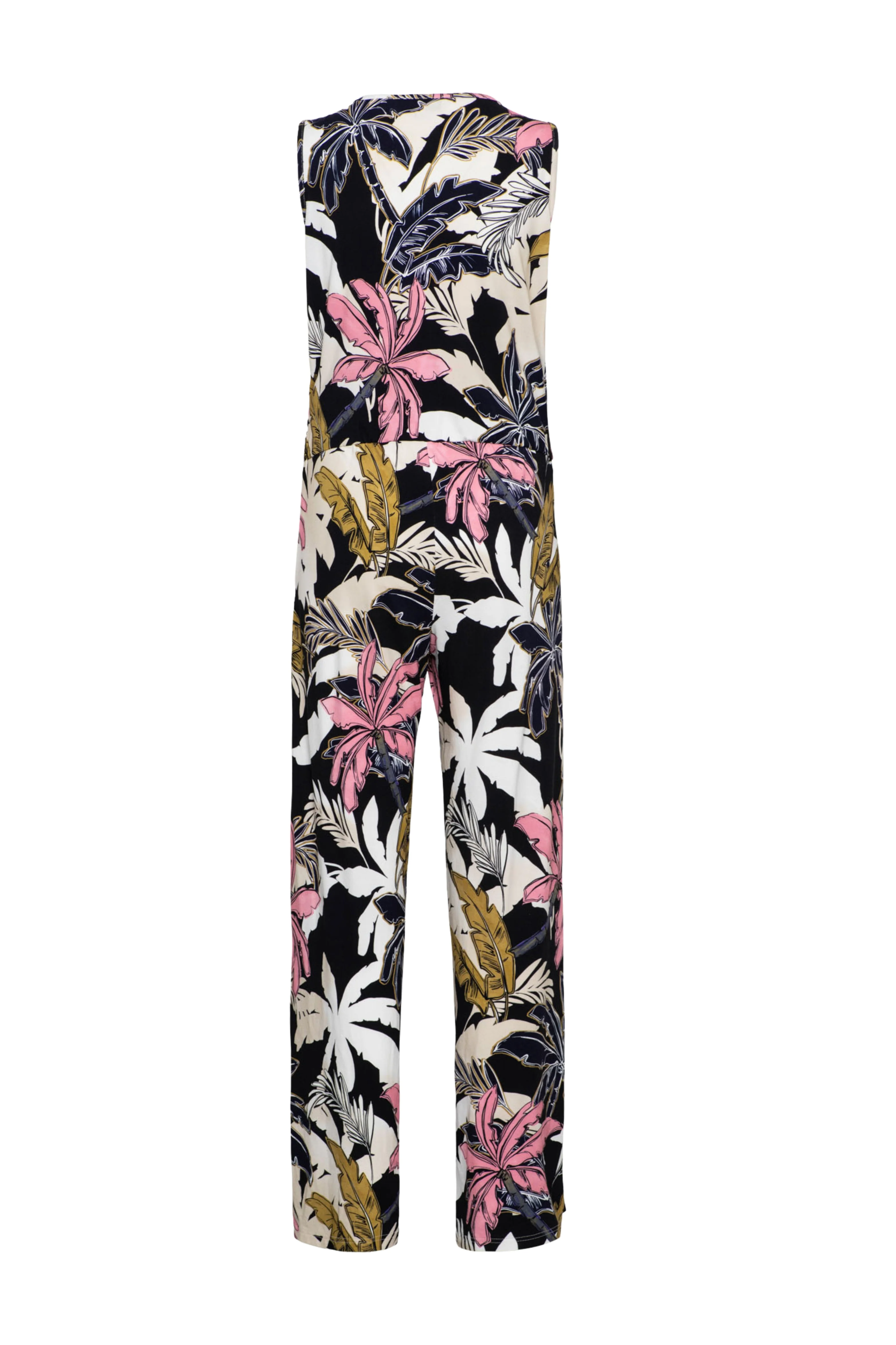 Jumpsuit Pancha Palm Black Multi JU111 - Image 4