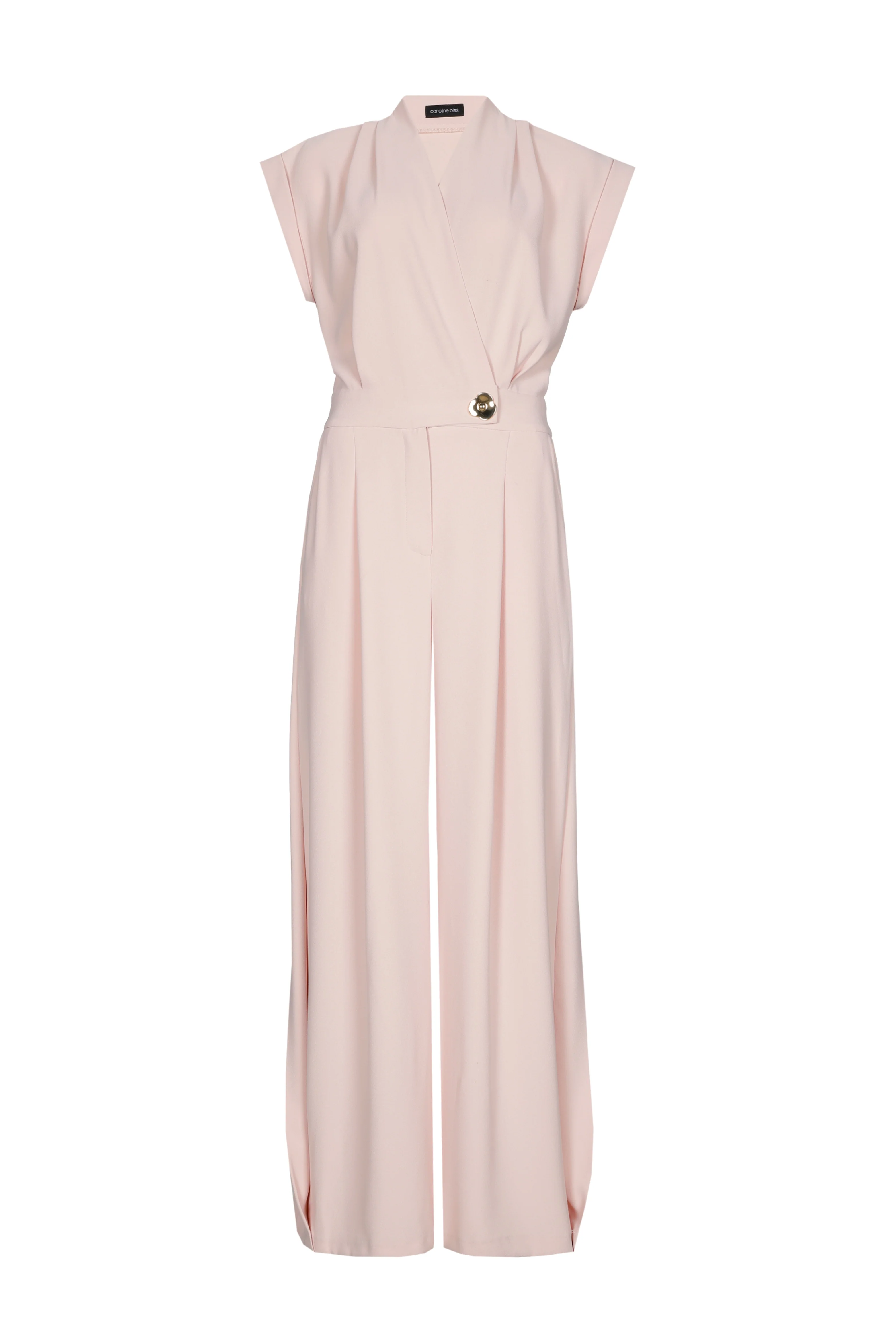 Jumpsuit Plooidetail Nude 1505-74 - Image 2