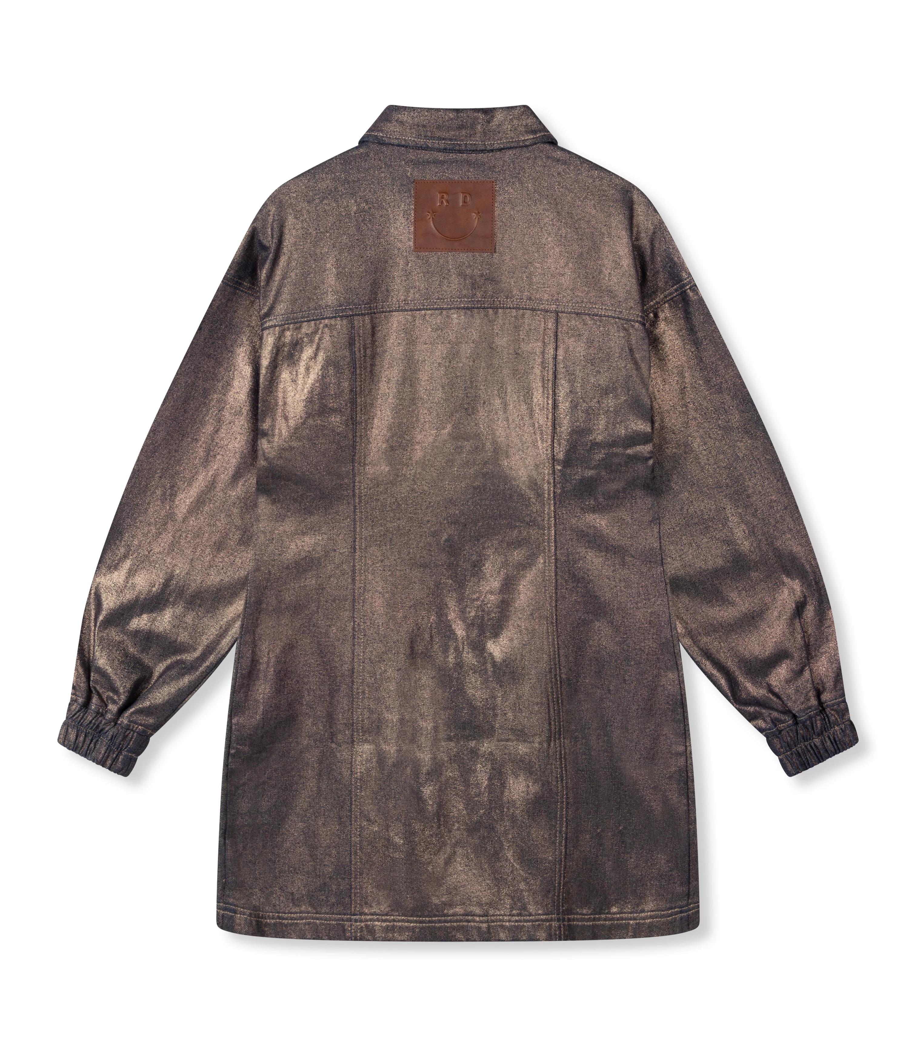 Jurk bibi coated gold - Image 4