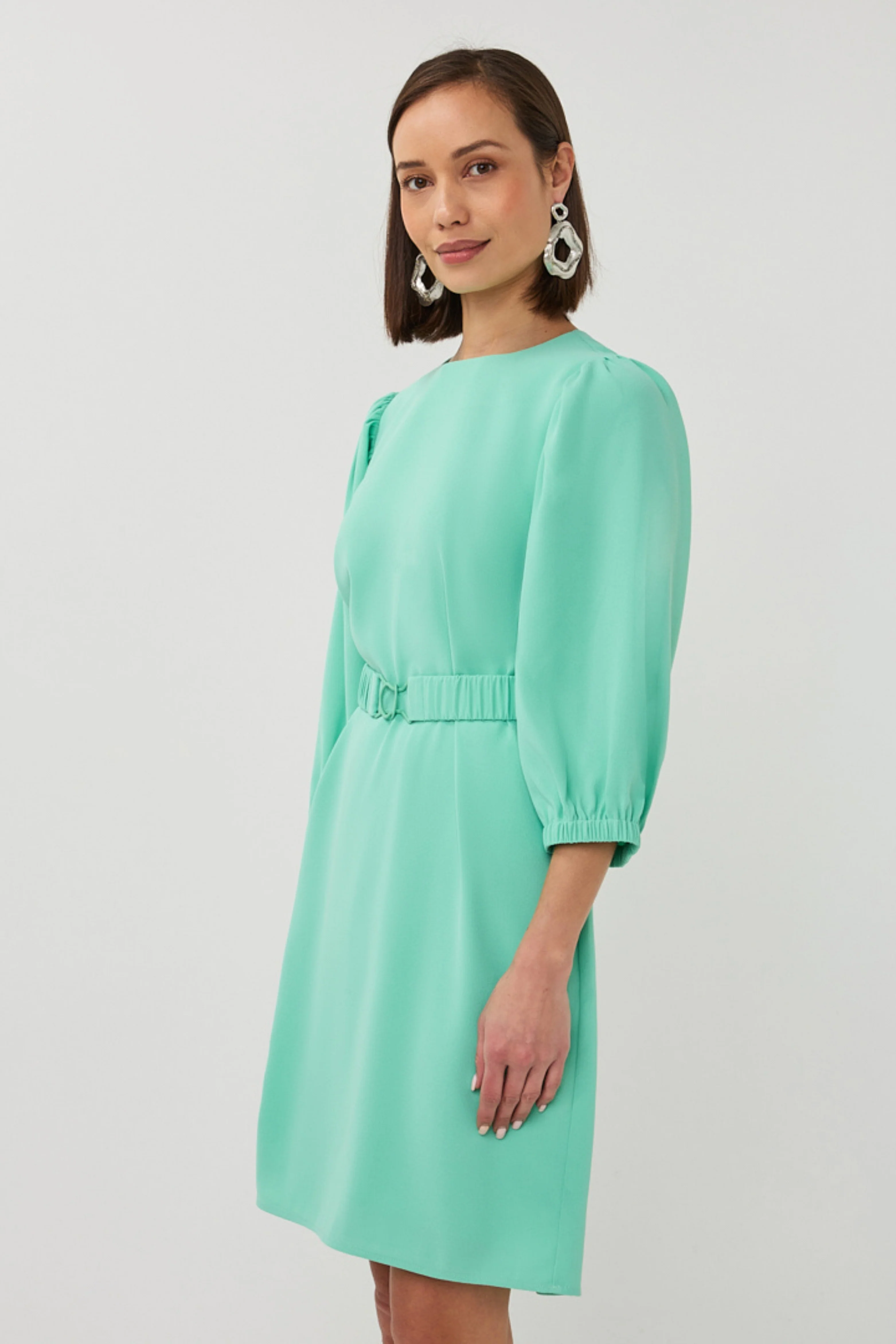Jurk Crêpe Mint Green SP26.10004 - Image 2