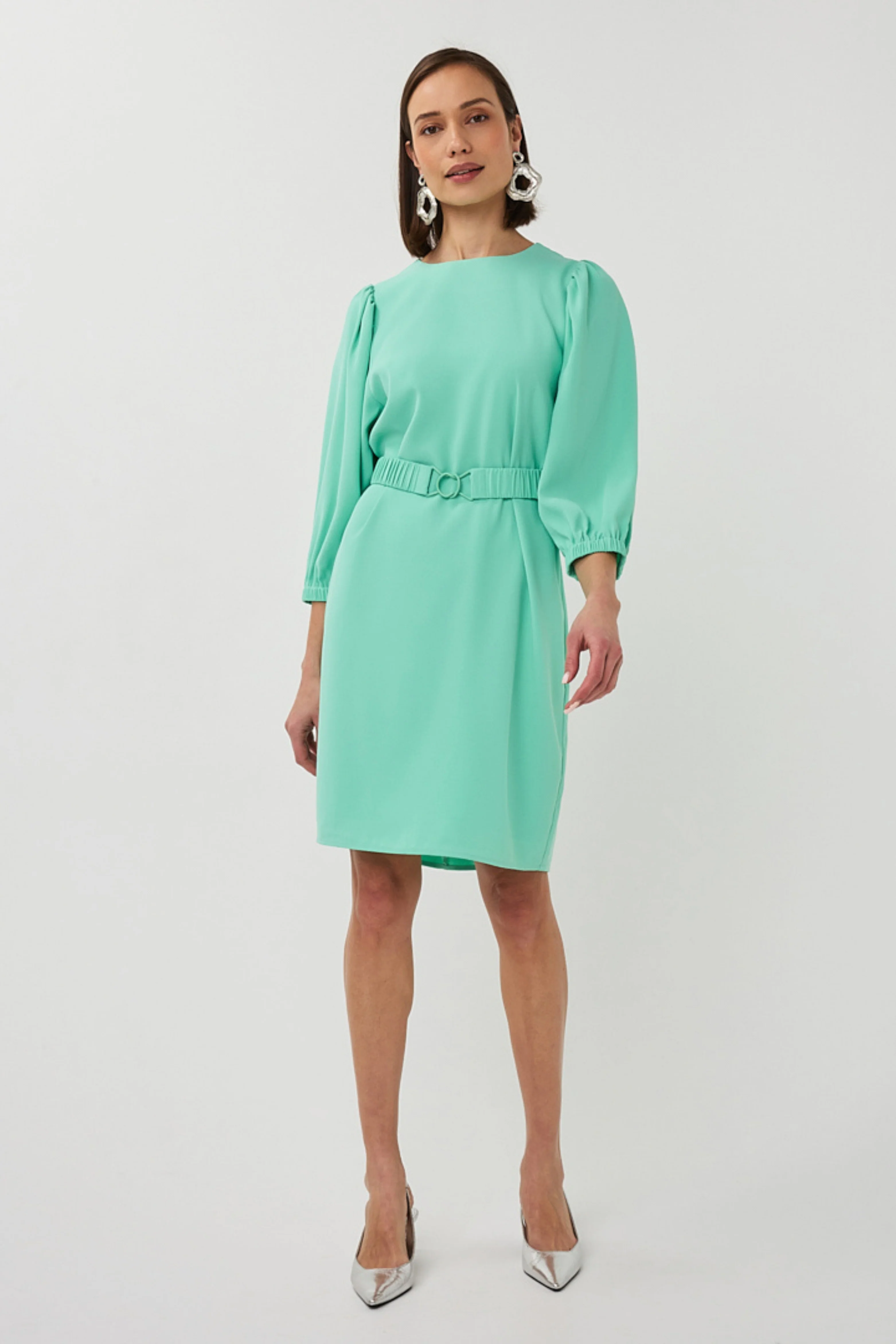 Jurk Crêpe Mint Green SP26.10004 - Image 5