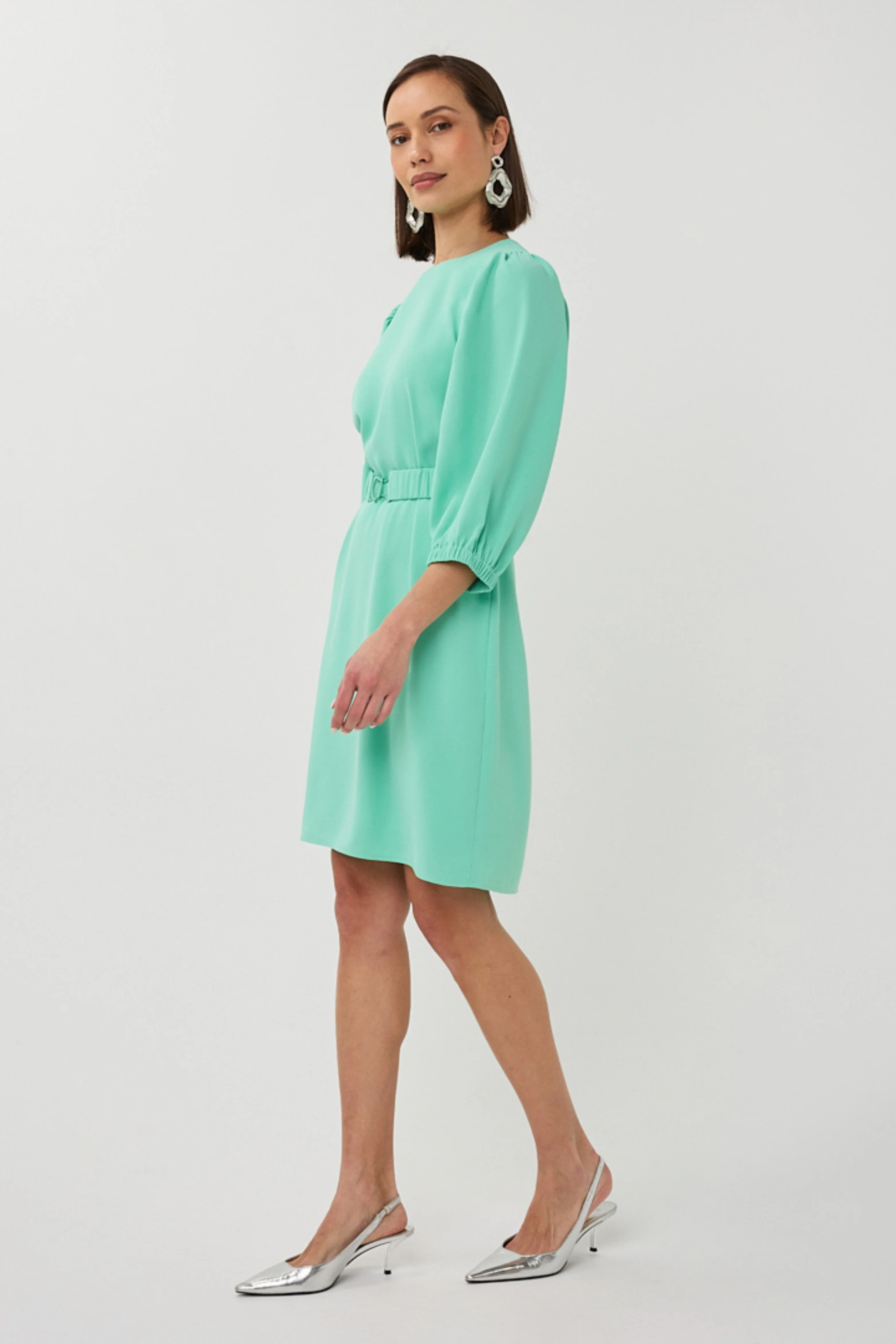 Jurk Crêpe Mint Green SP26.10004 - Image 6