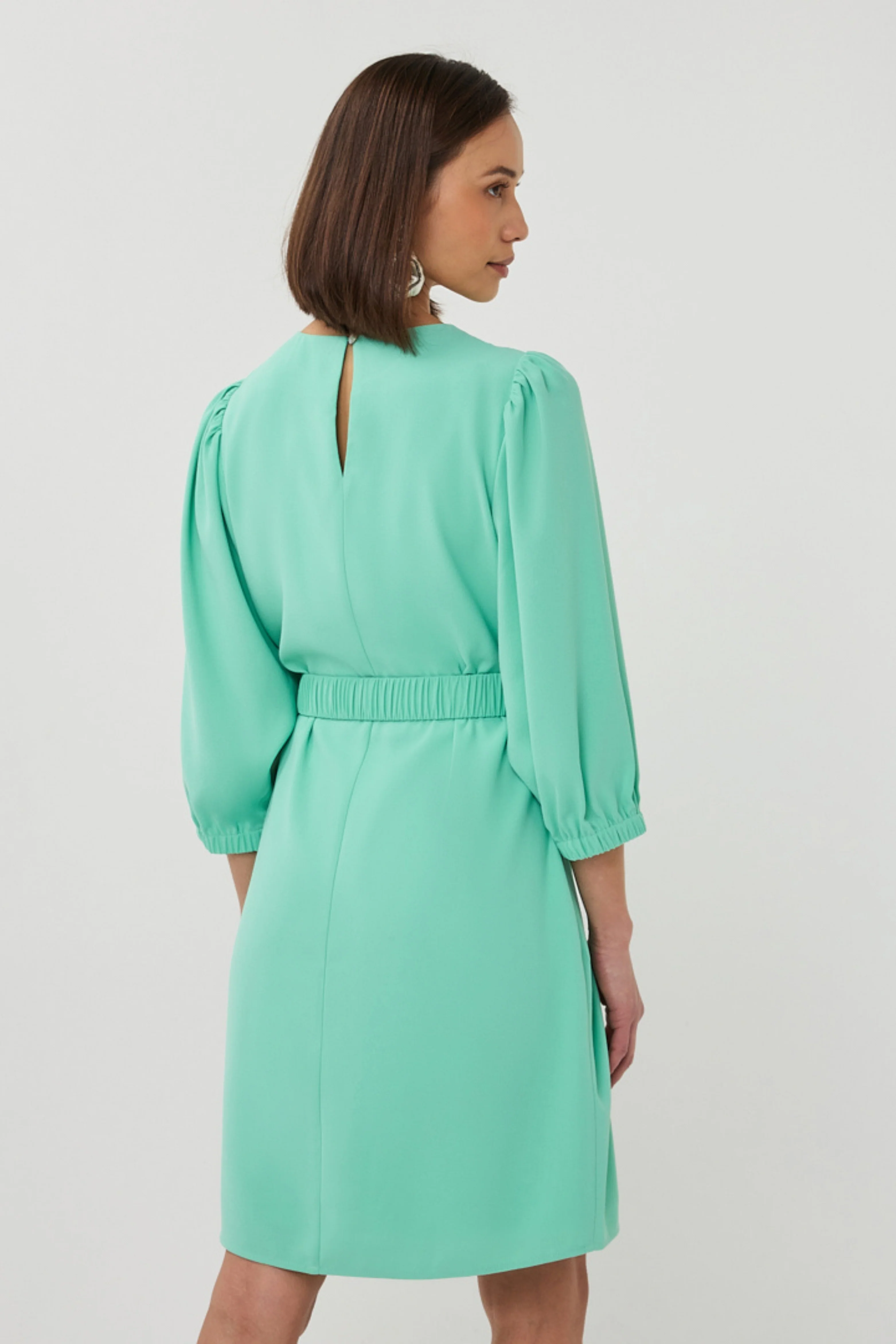 Jurk Crêpe Mint Green SP26.10004 - Image 7