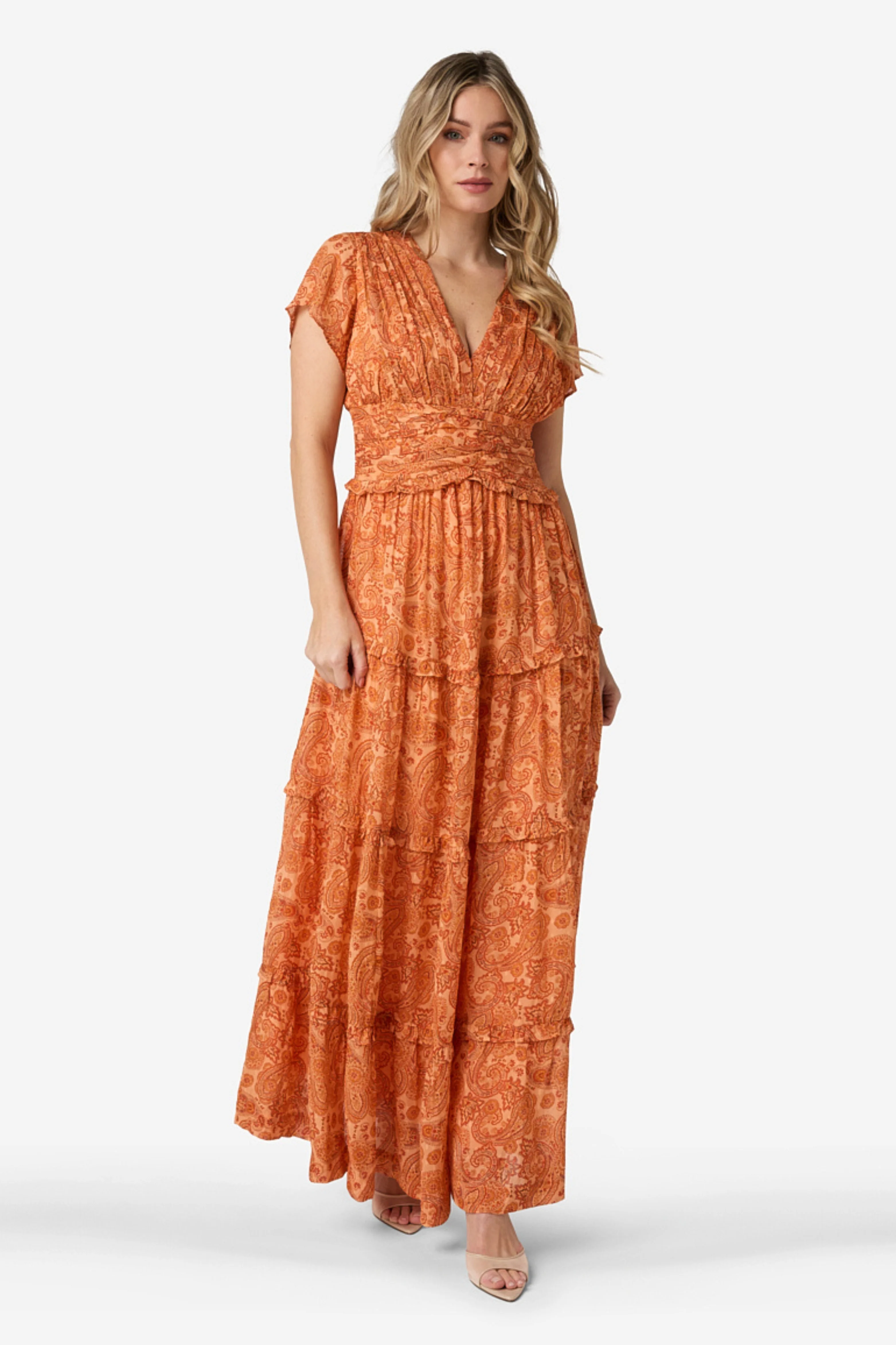 Jurk Paisley Naranja - Image 3