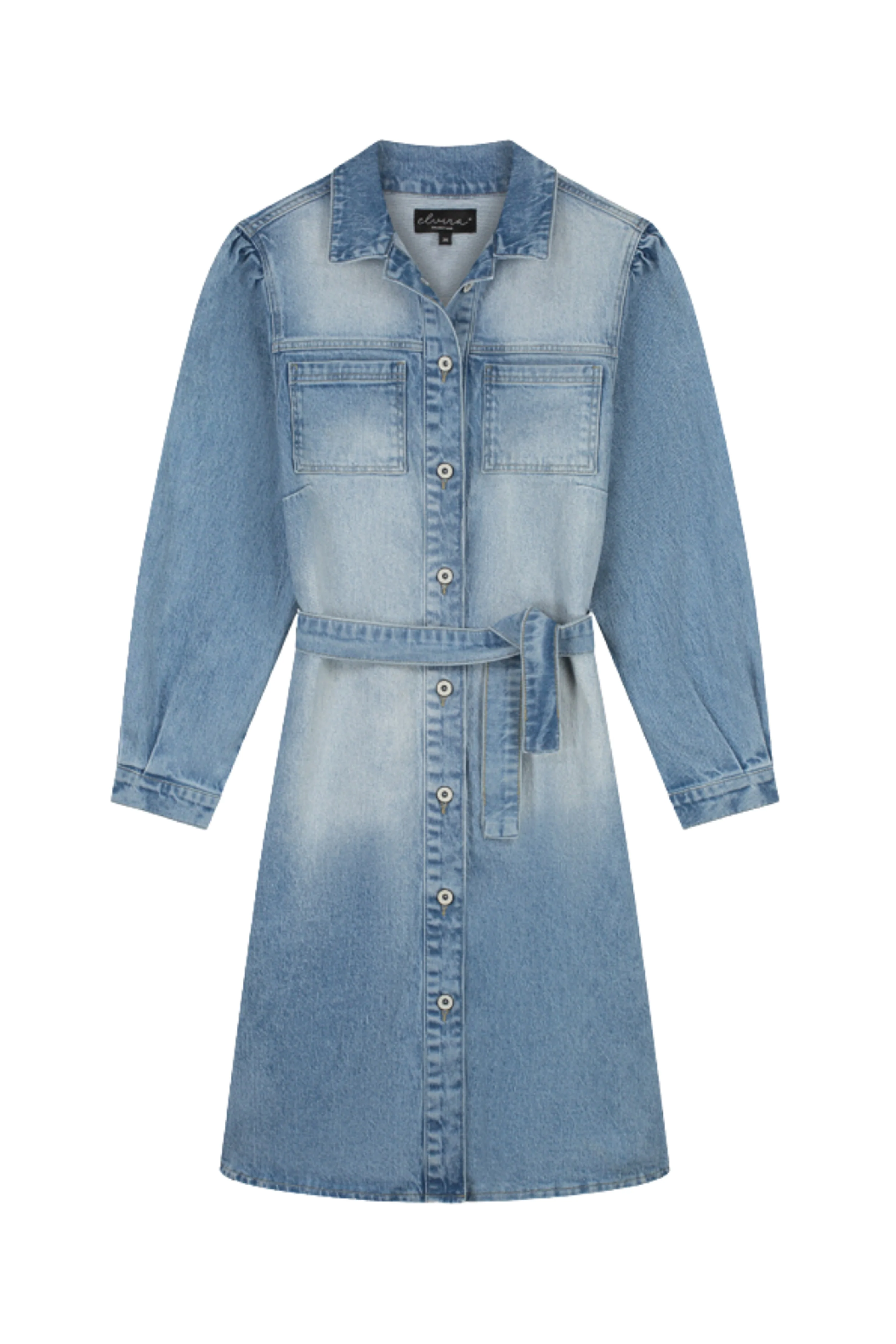 Jurk Doortje Washed Denim - Image 2