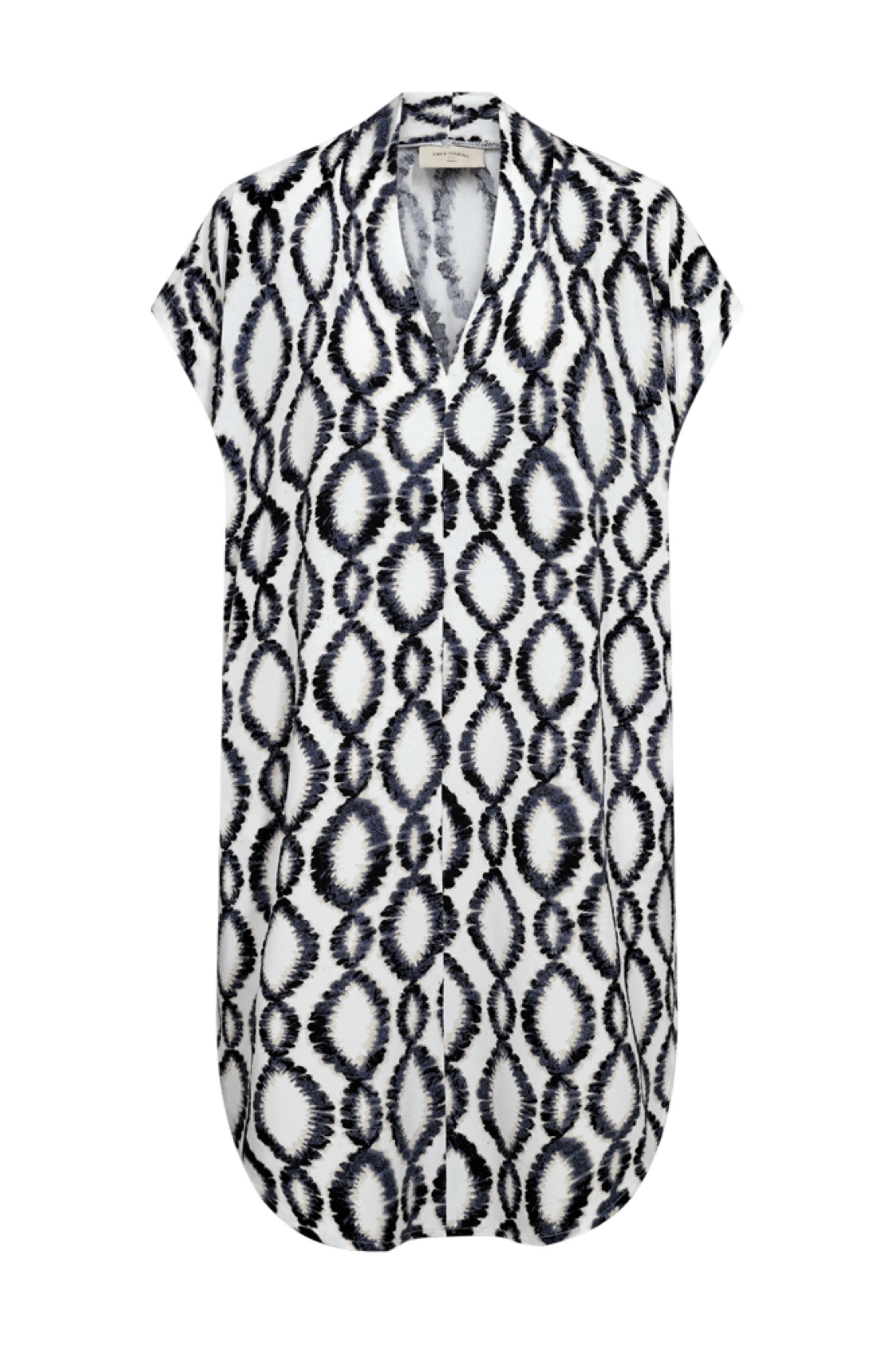 Jurk Fqfloi Brilliant White Black 208036 - Image 2