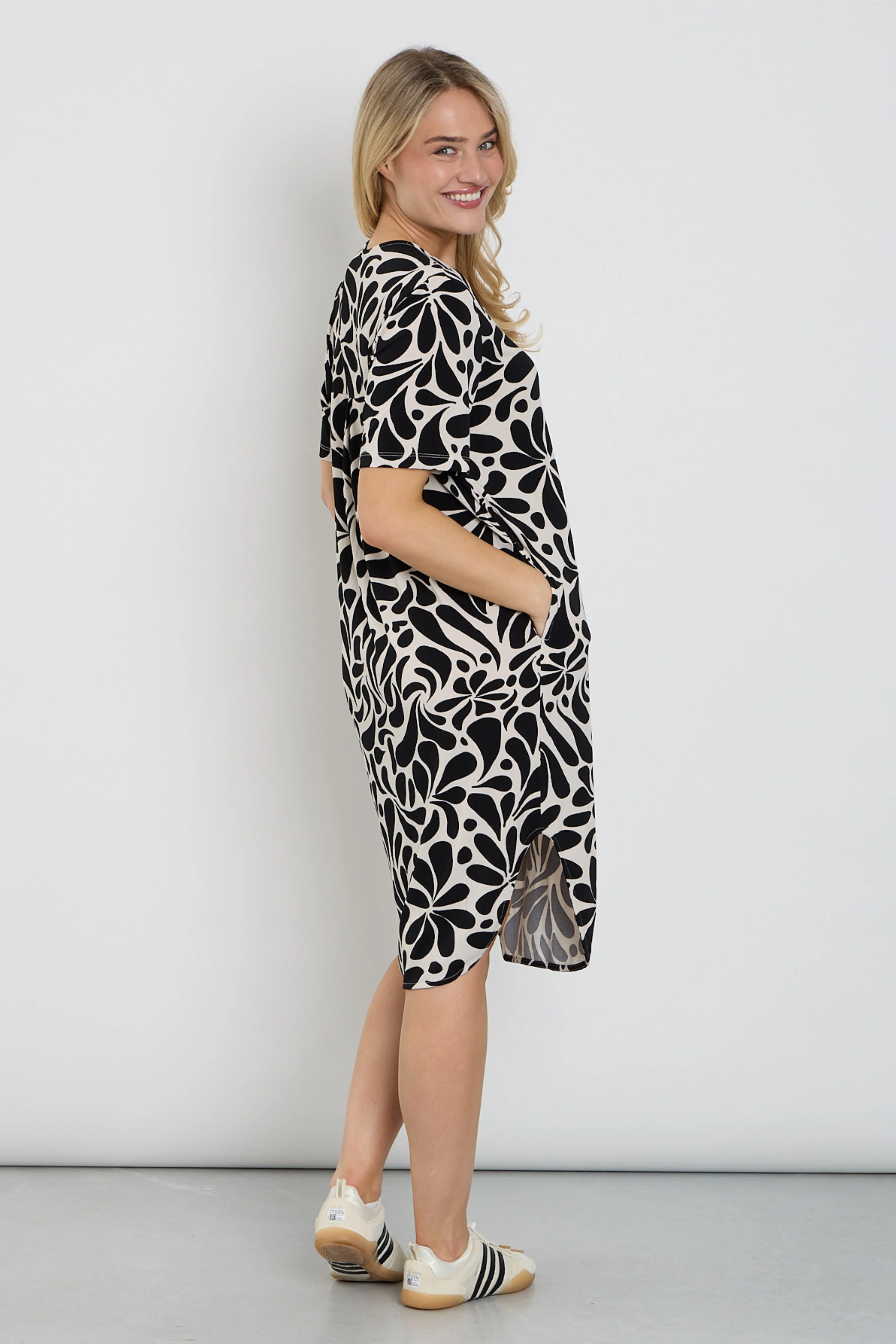 Jurk Fqfloi Moonbeam Black 207677 - Image 2