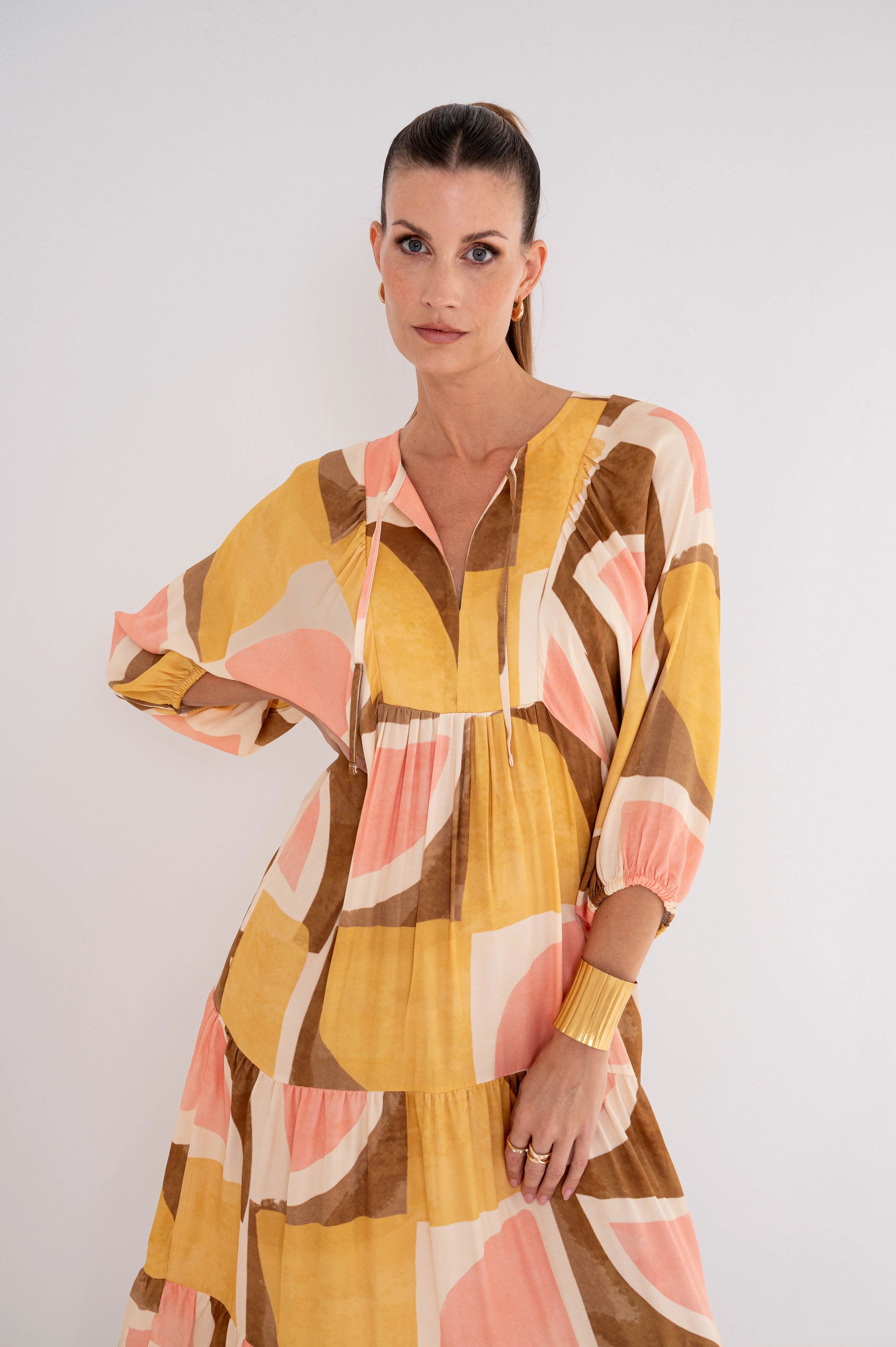 Jurk Frouke Boho Geo