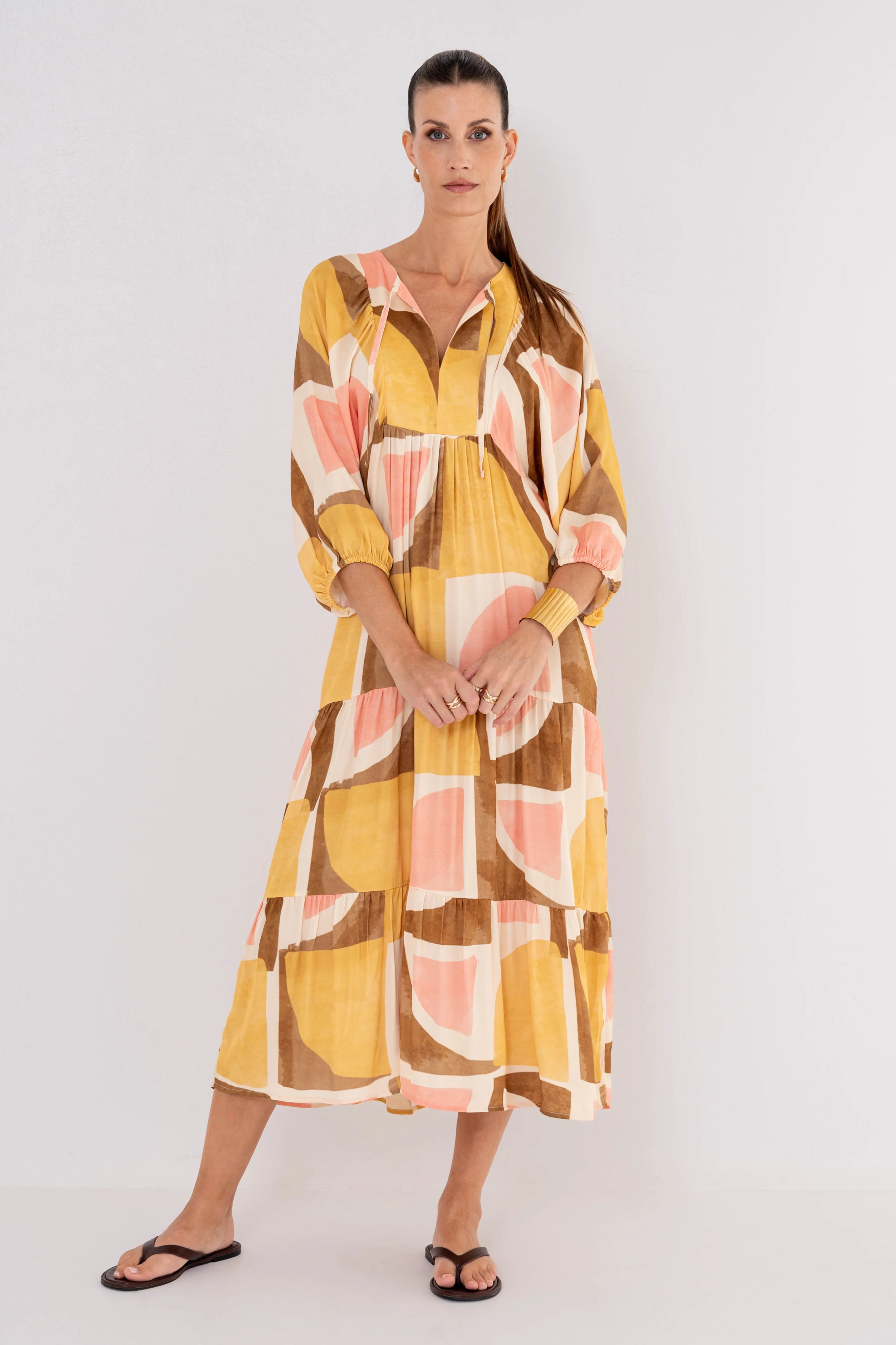 Jurk Frouke Boho Geo - Image 3