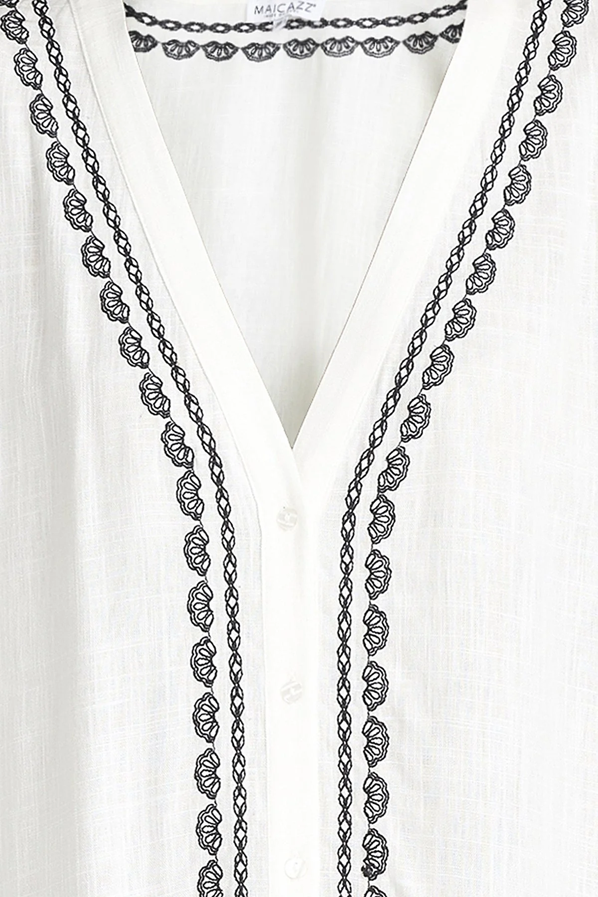 Jurk jildou offwhite D5 - Image 5