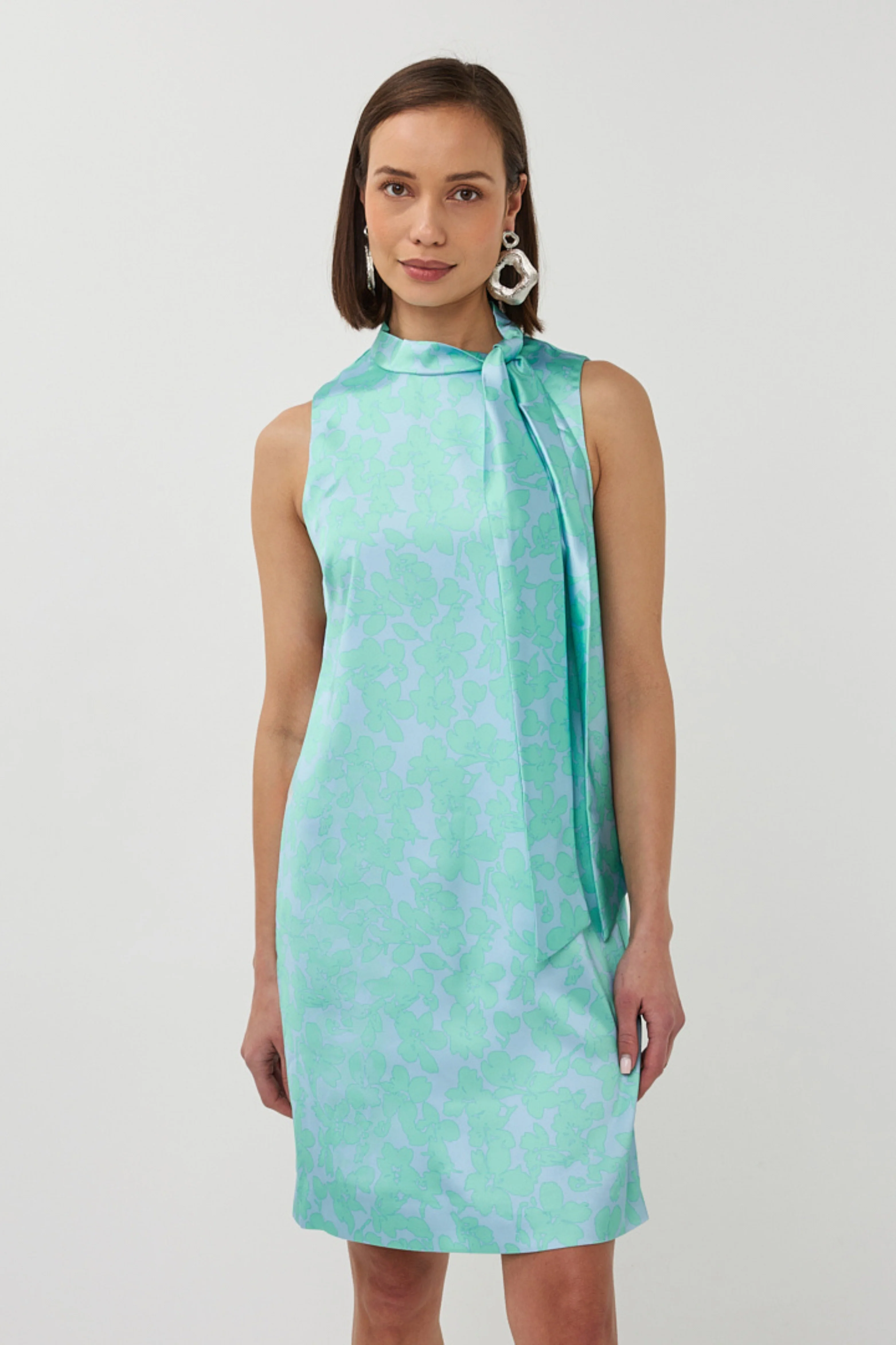 Jurk Knot Detail Daylight Print SP26.14020 - Image 5