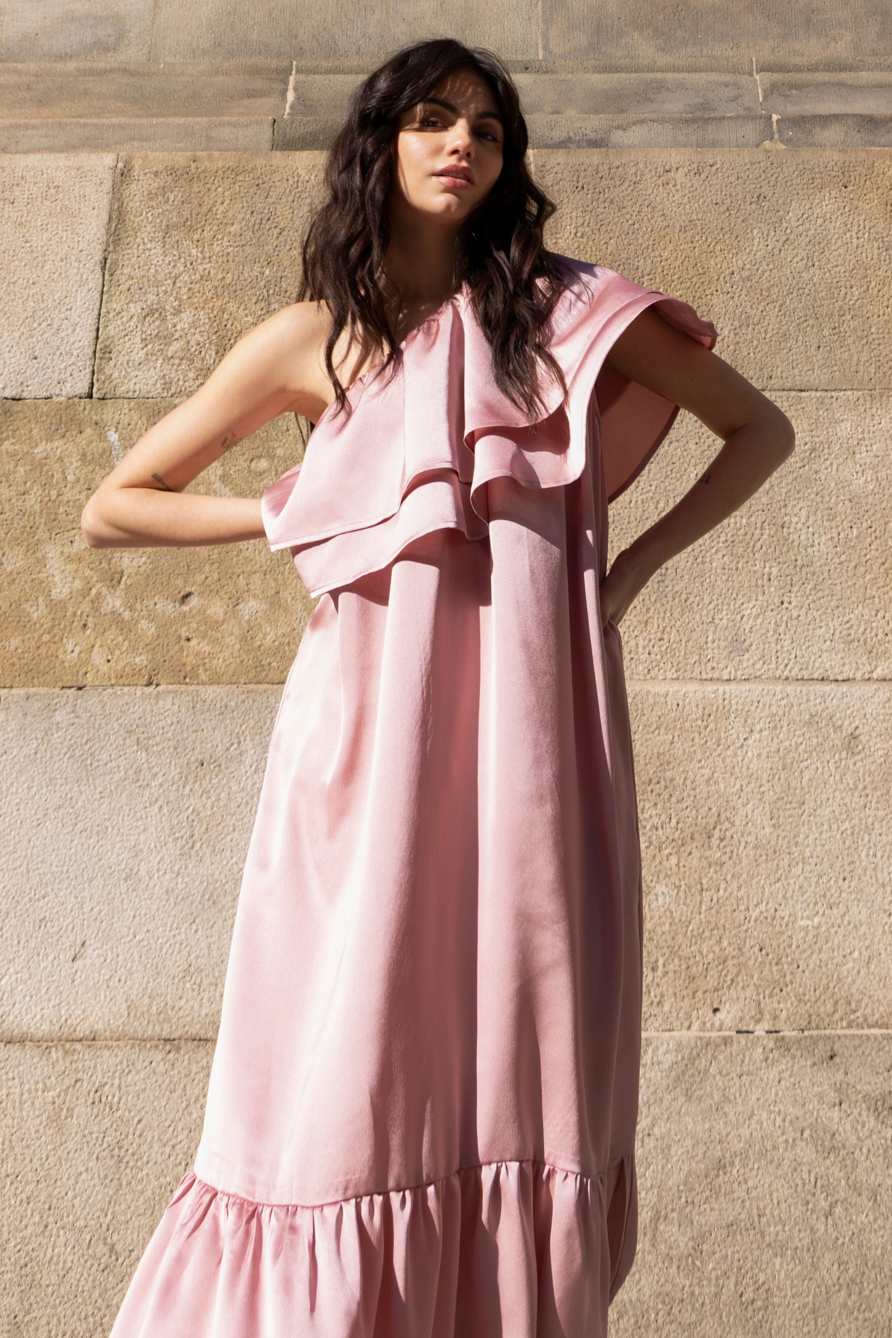 Jurk Linne Light Pink - Image 6