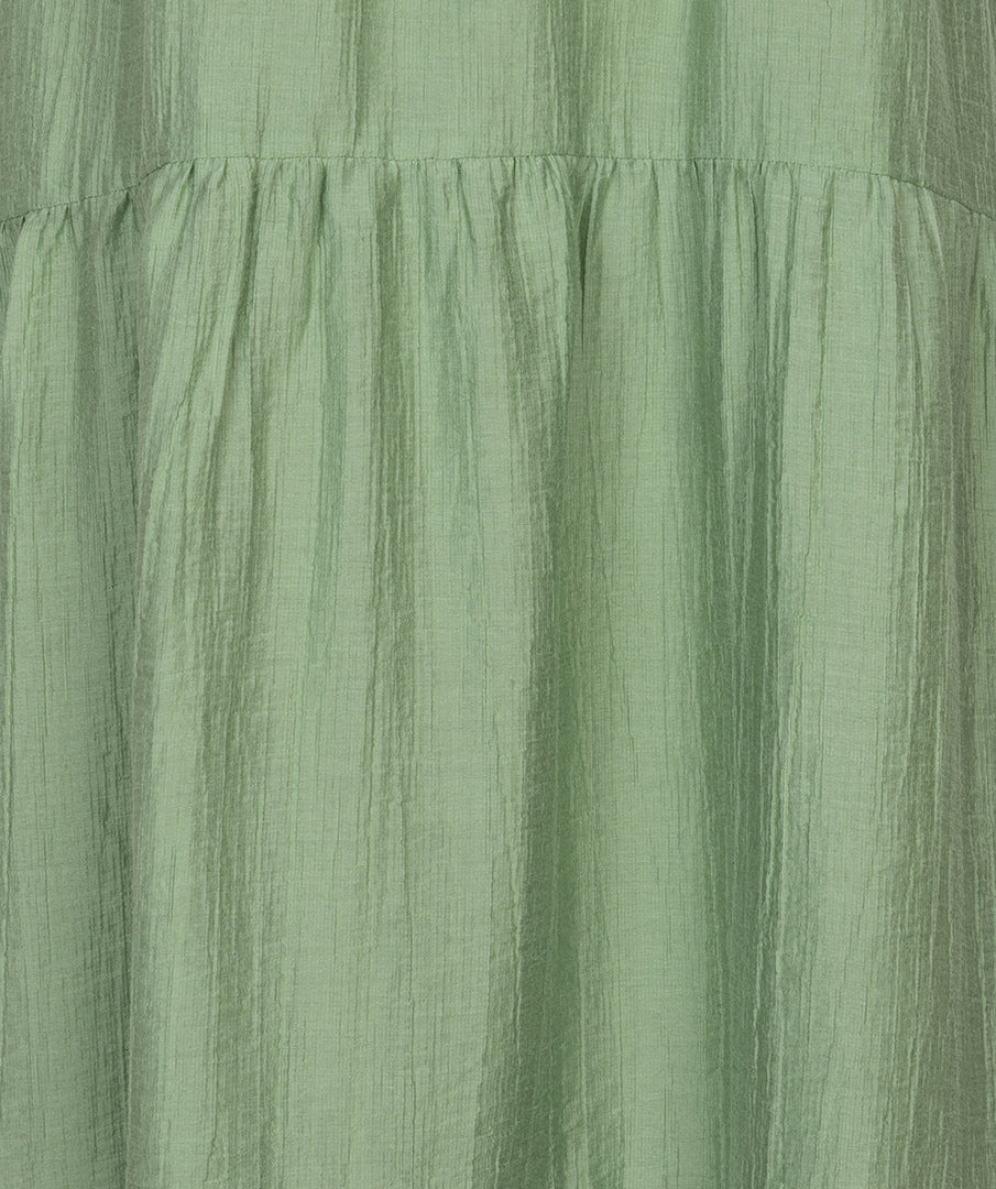 Jurk Maxi Light Crinkle Jungle Green HS26.14214 - Image 9