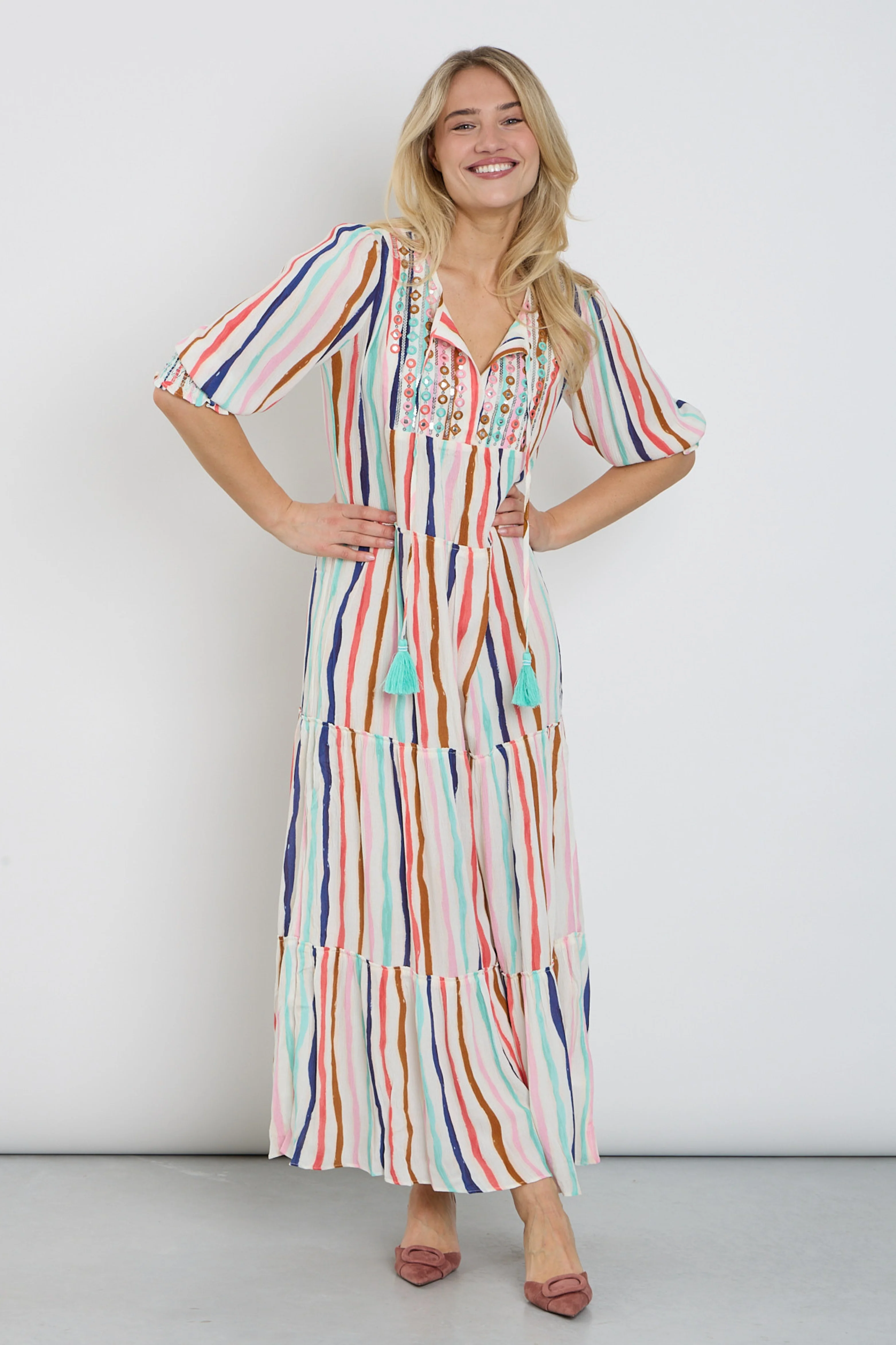 Jurk Maxi Met Design C152-P111 - Image 2
