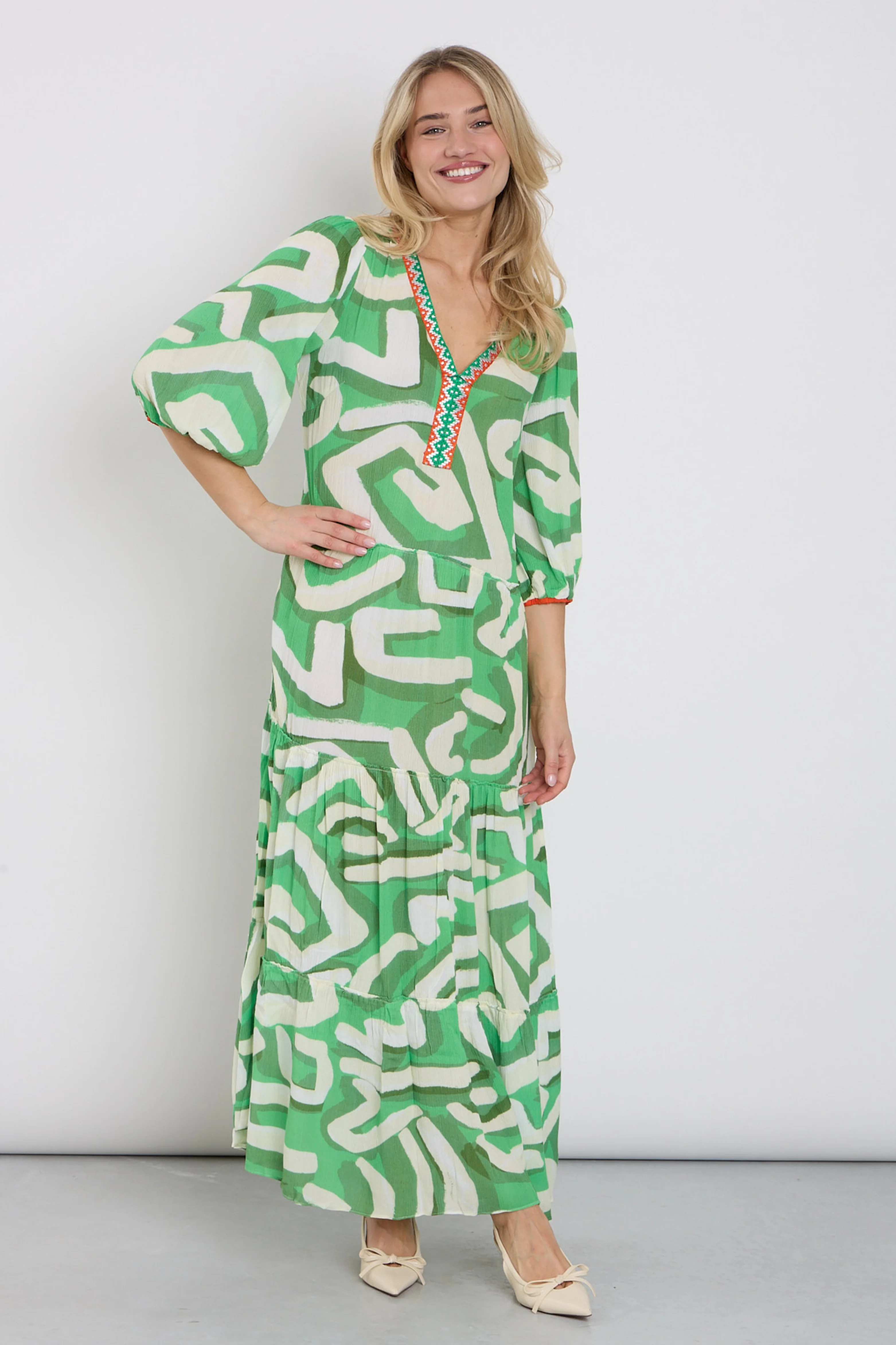 Jurk Maxi Met Design C155-P110 - Image 2