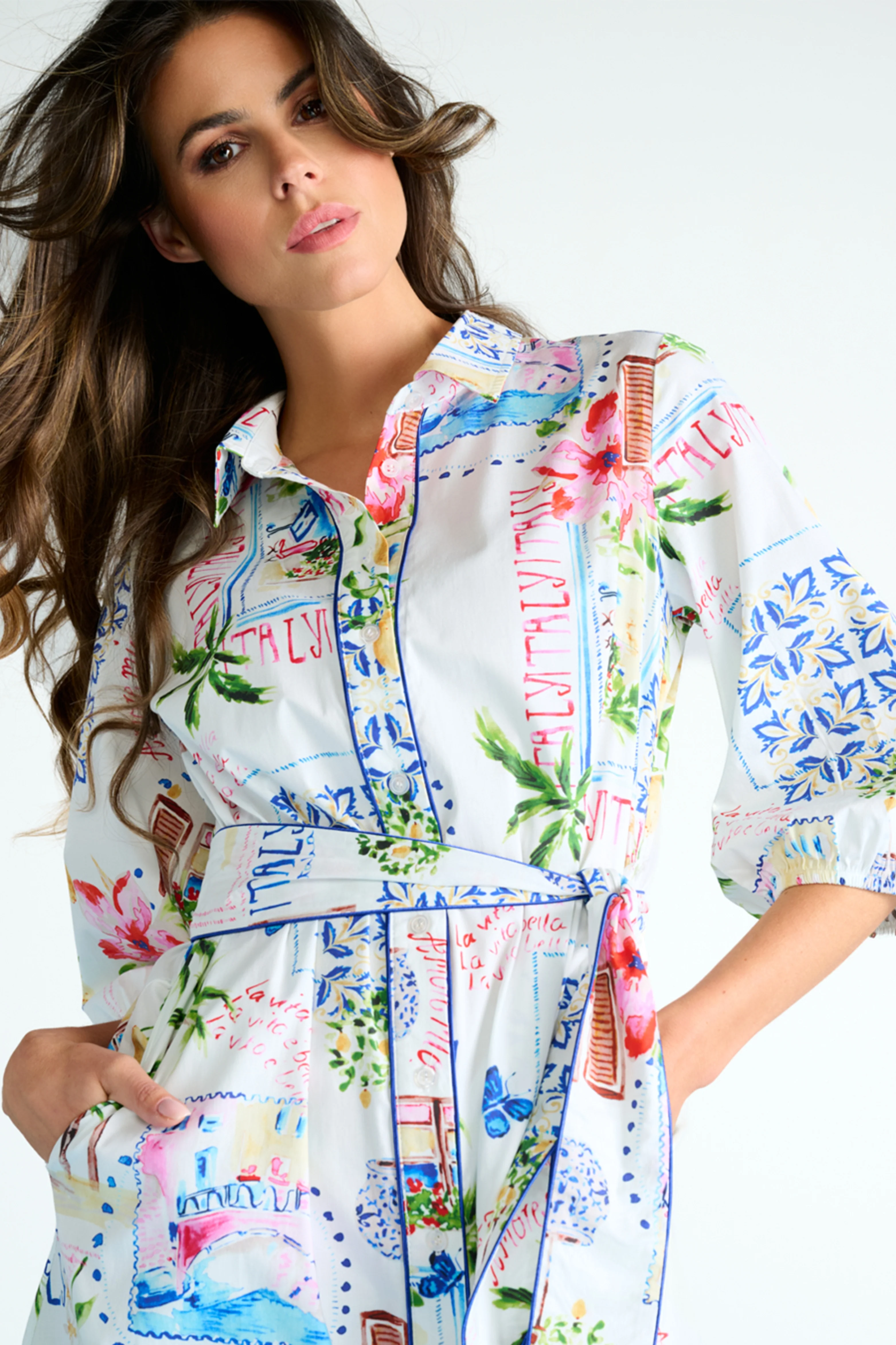 Jurk Maxi Met Design C359L-P087 - Image 3