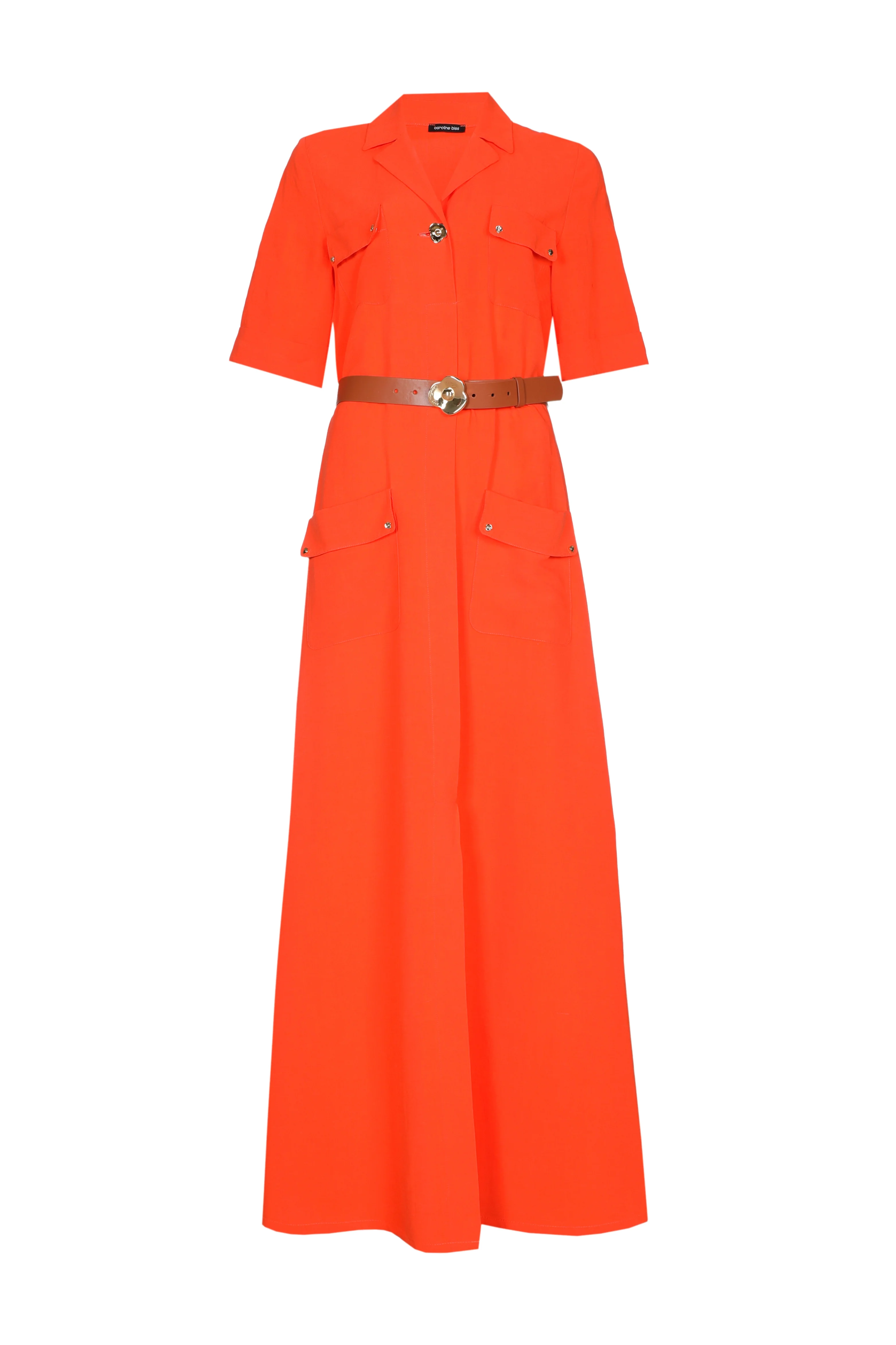 Jurk Maxi Orange 1113-54