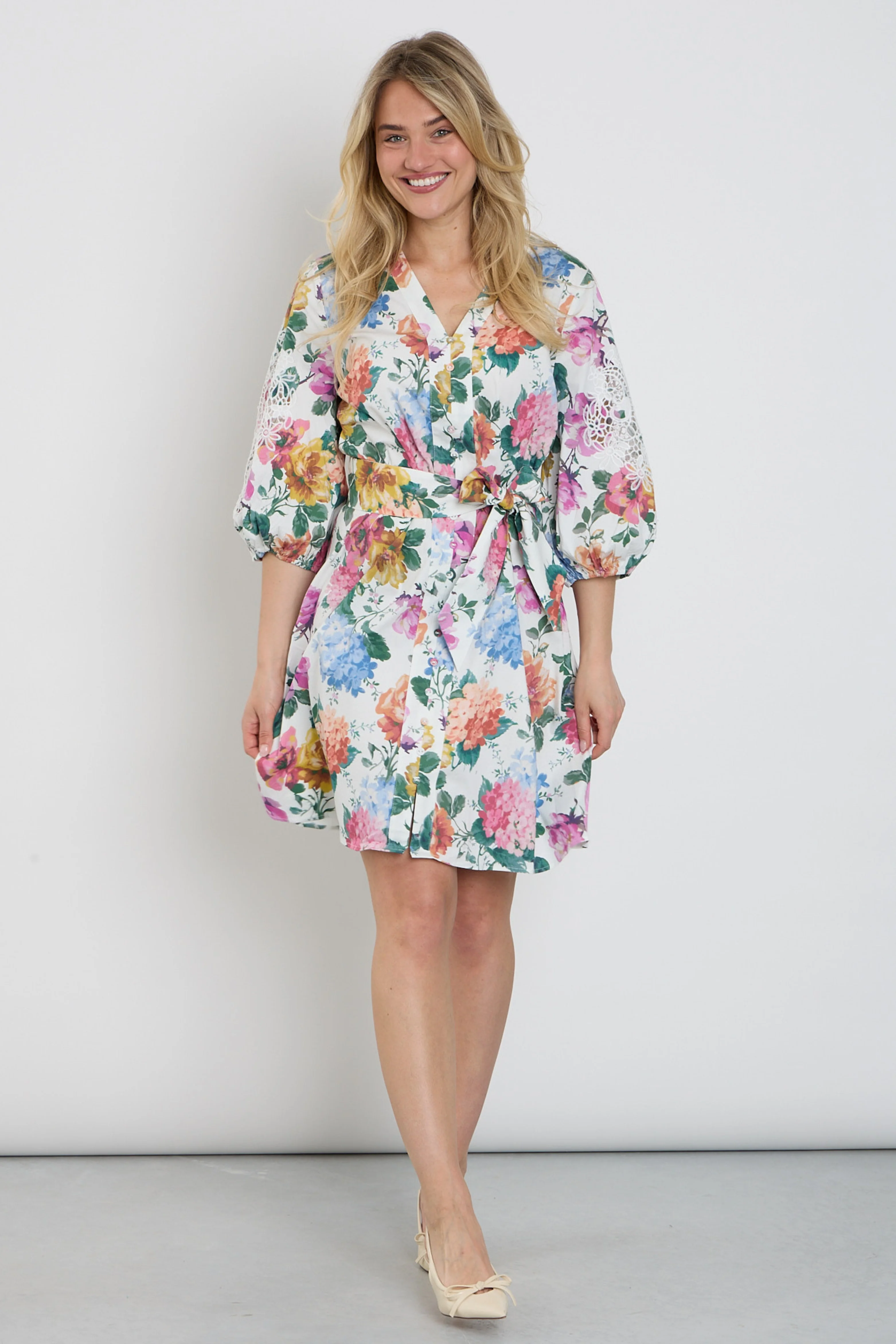 Jurk Met Design & Borduursel C727L-P067 - Image 3